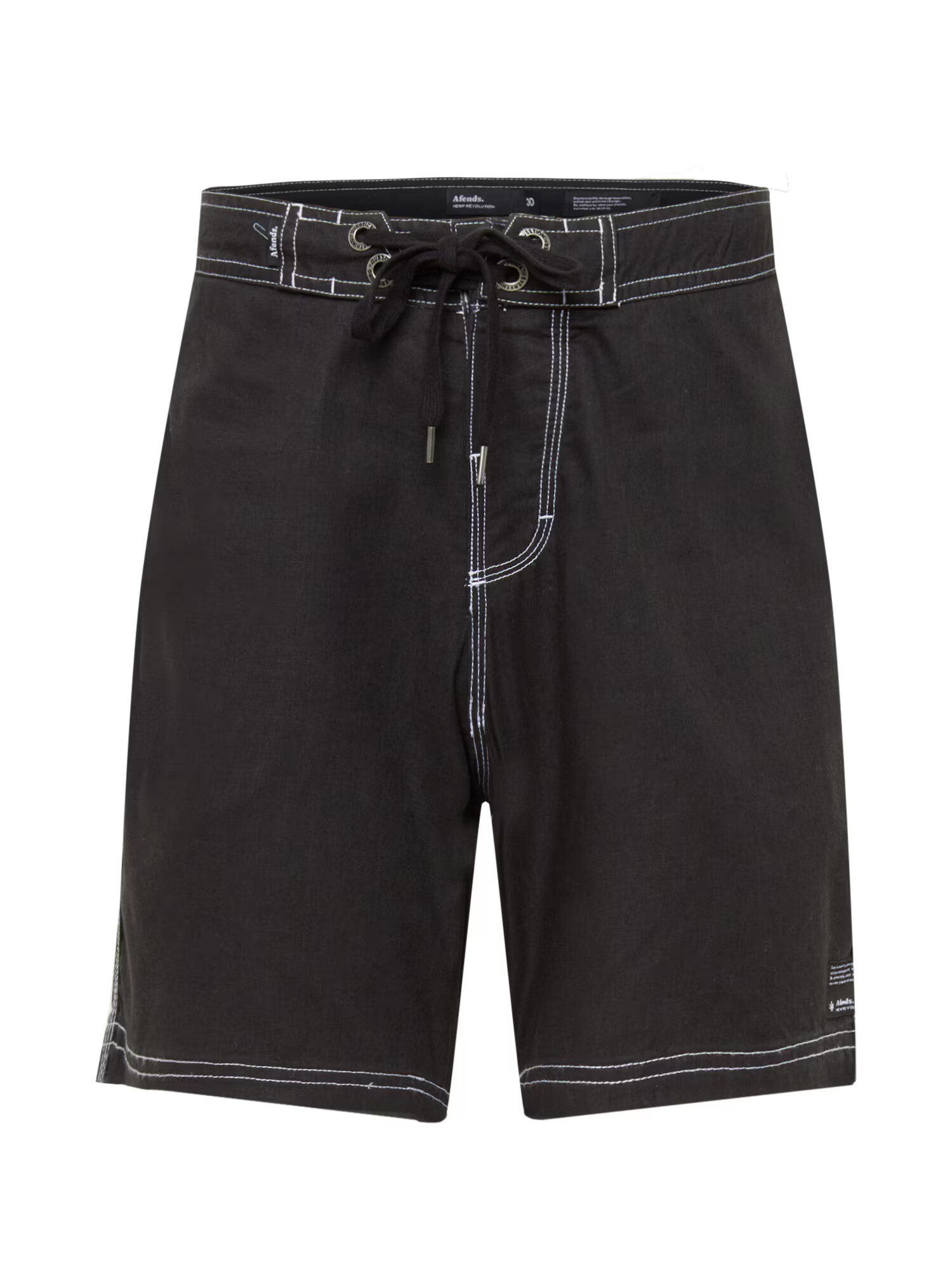 Afends Pantaloni negru / alb - Pled.ro