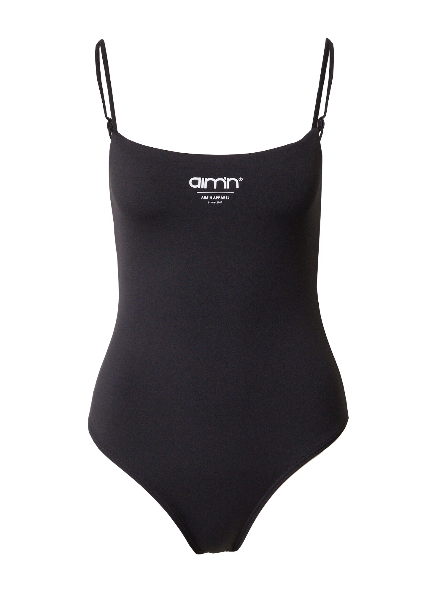 aim'n Costum de baie sport negru / alb - Pled.ro