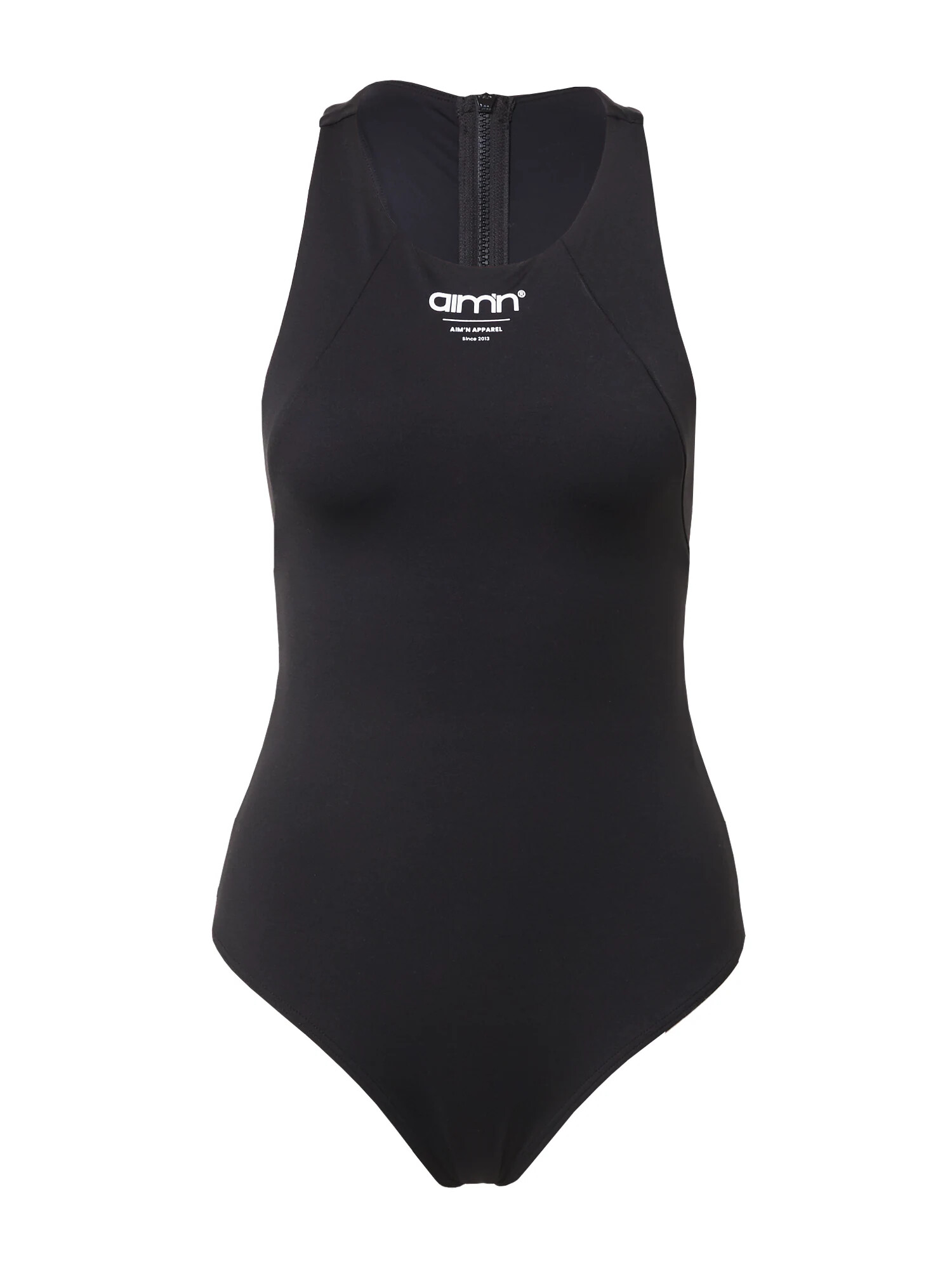 aim'n Costum de baie sport negru / alb - Pled.ro