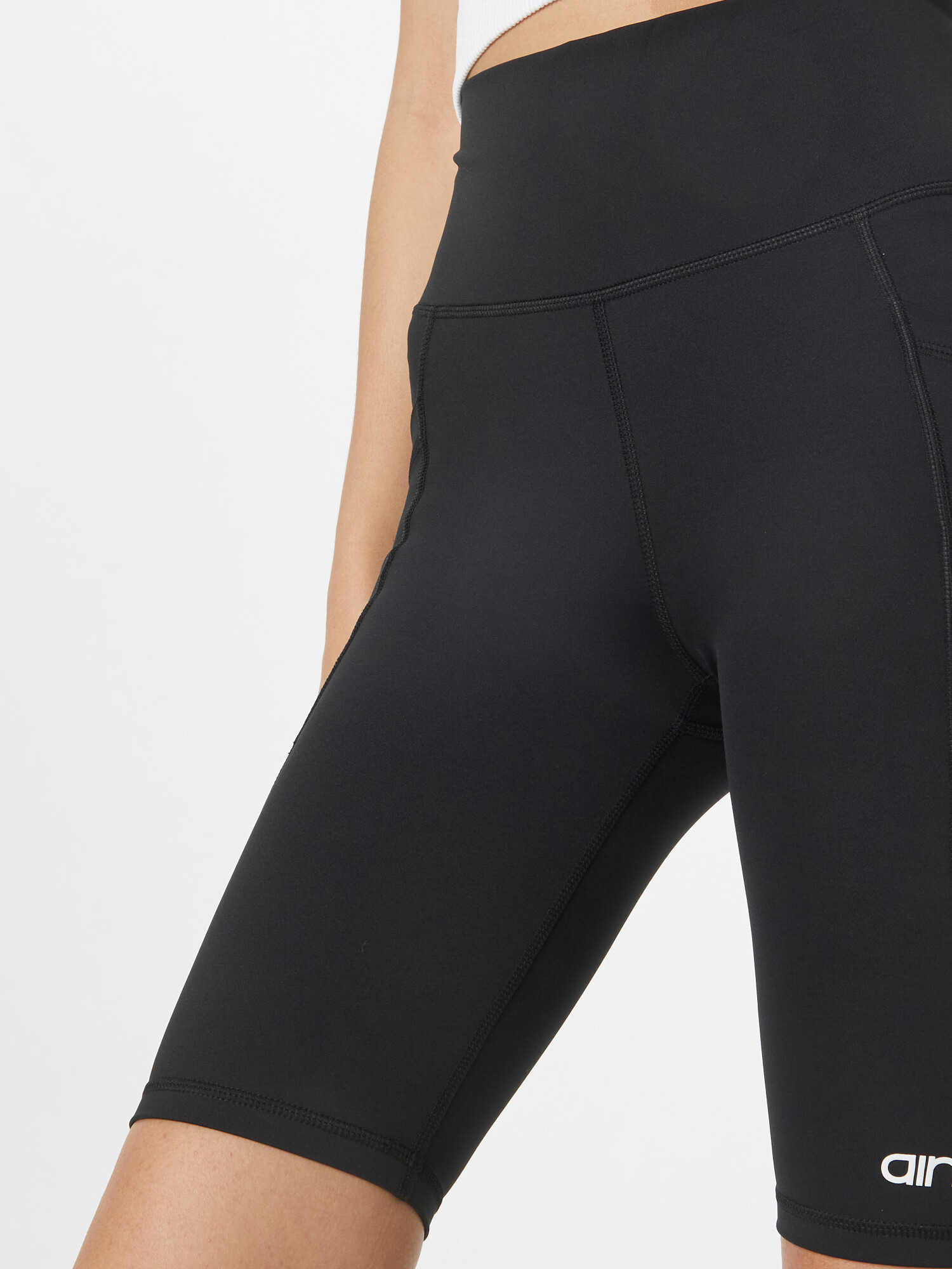 aim'n Pantaloni sport negru / alb - Pled.ro