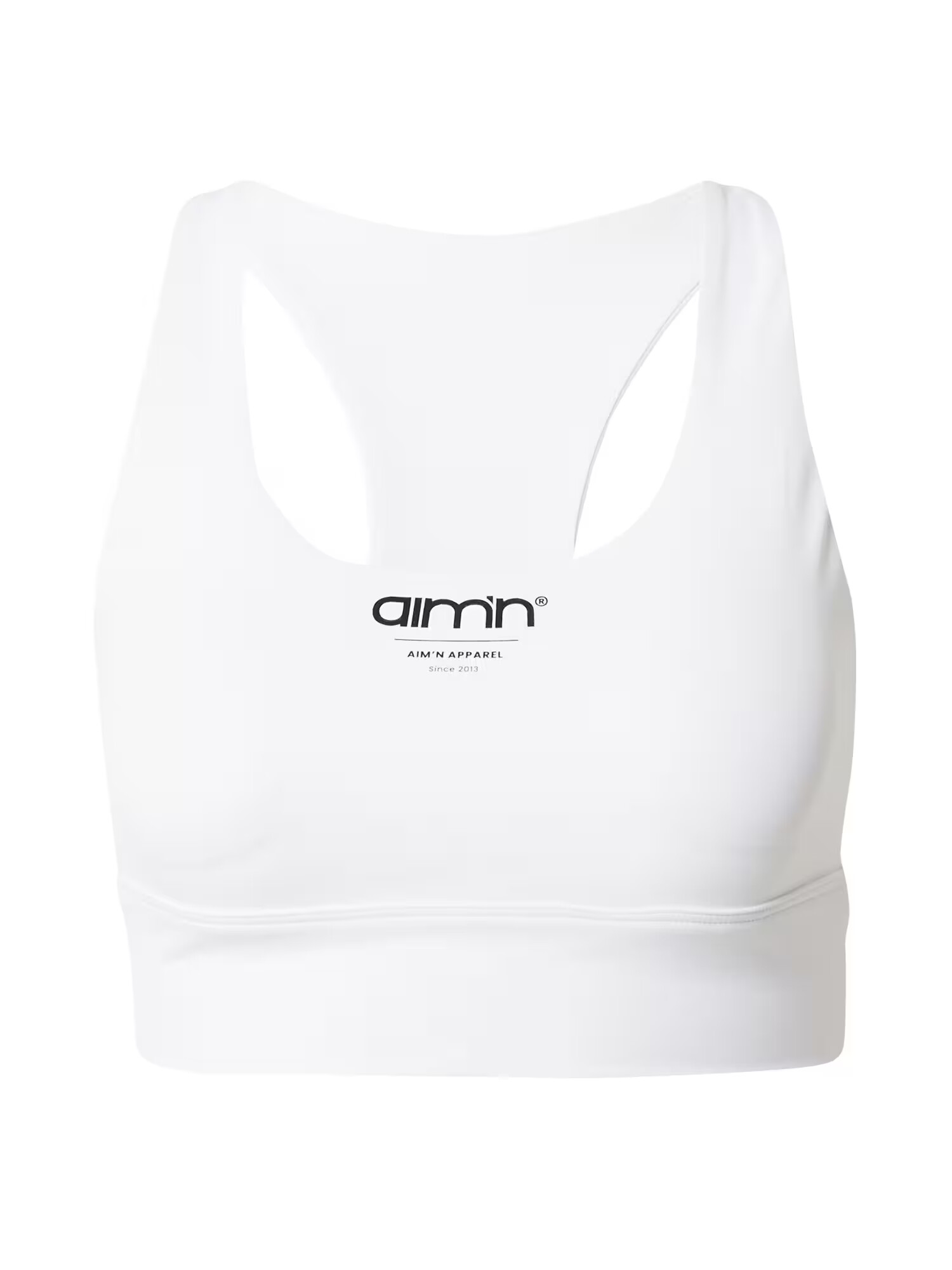 aim'n Sutien sport negru / alb murdar - Pled.ro