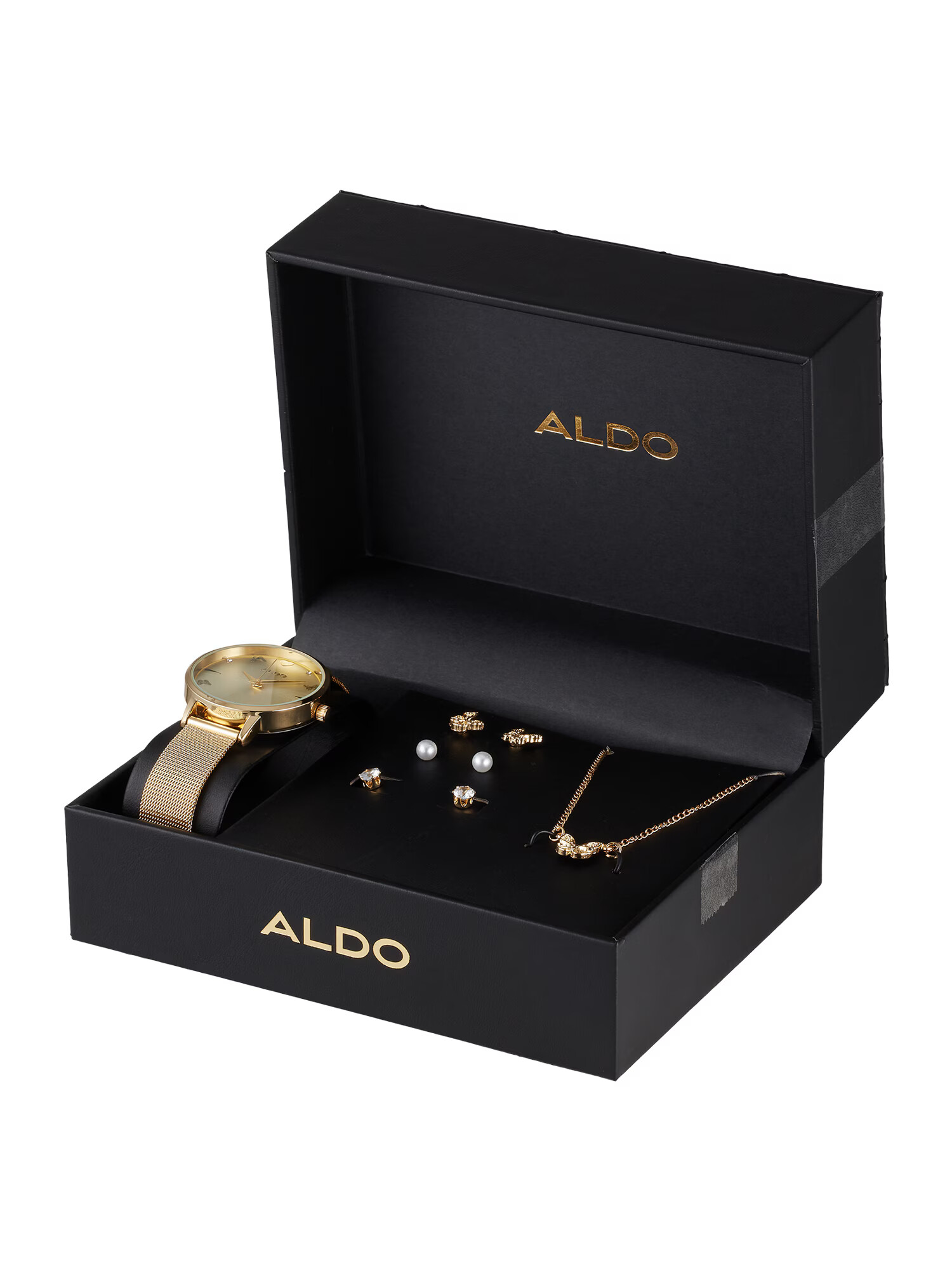 ALDO Set de bijuterii 'KENDREY' auriu / alb - Pled.ro