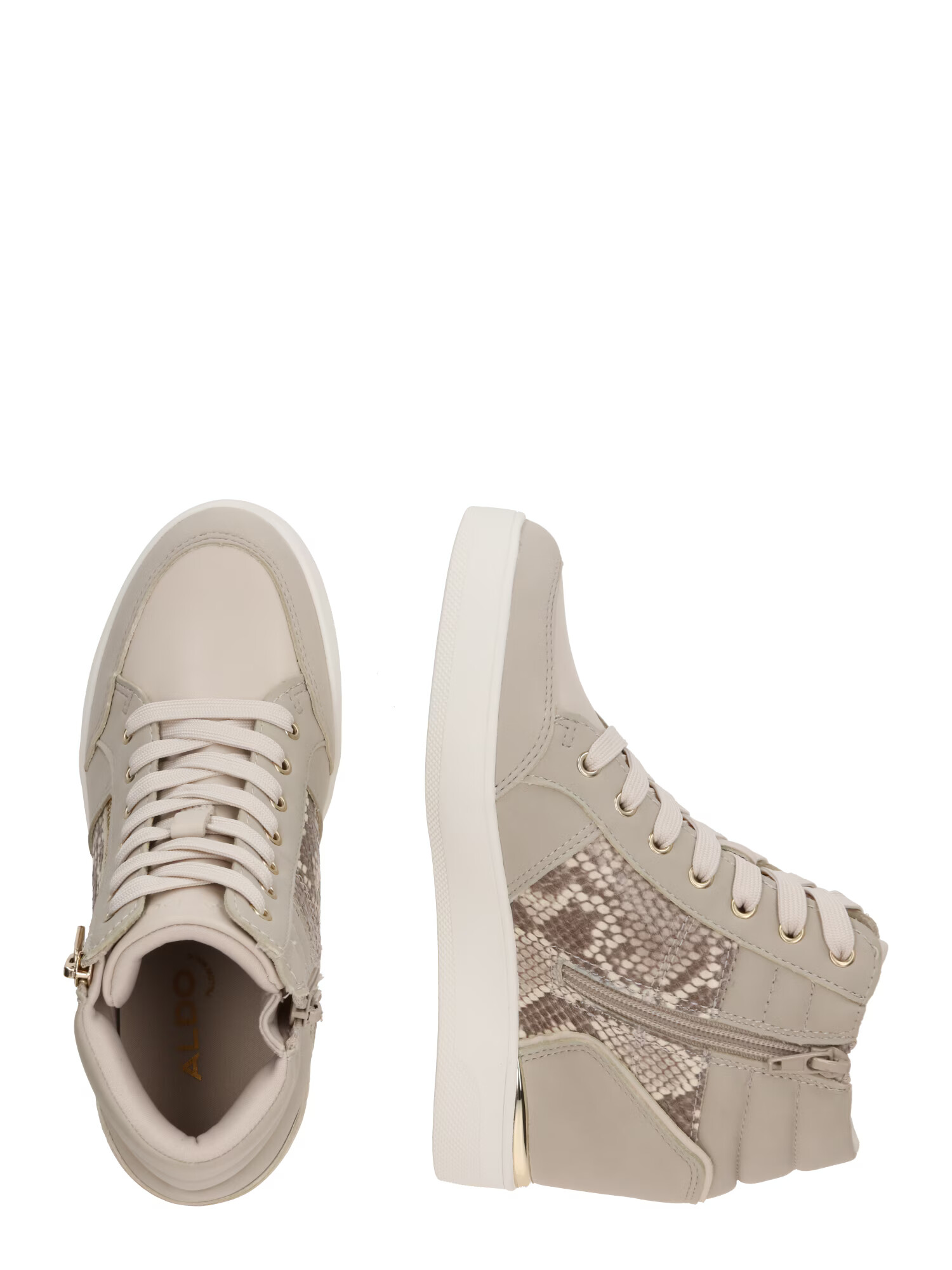 ALDO Sneaker înalt 'ERELICLYA' bej / gri / gri taupe - Pled.ro