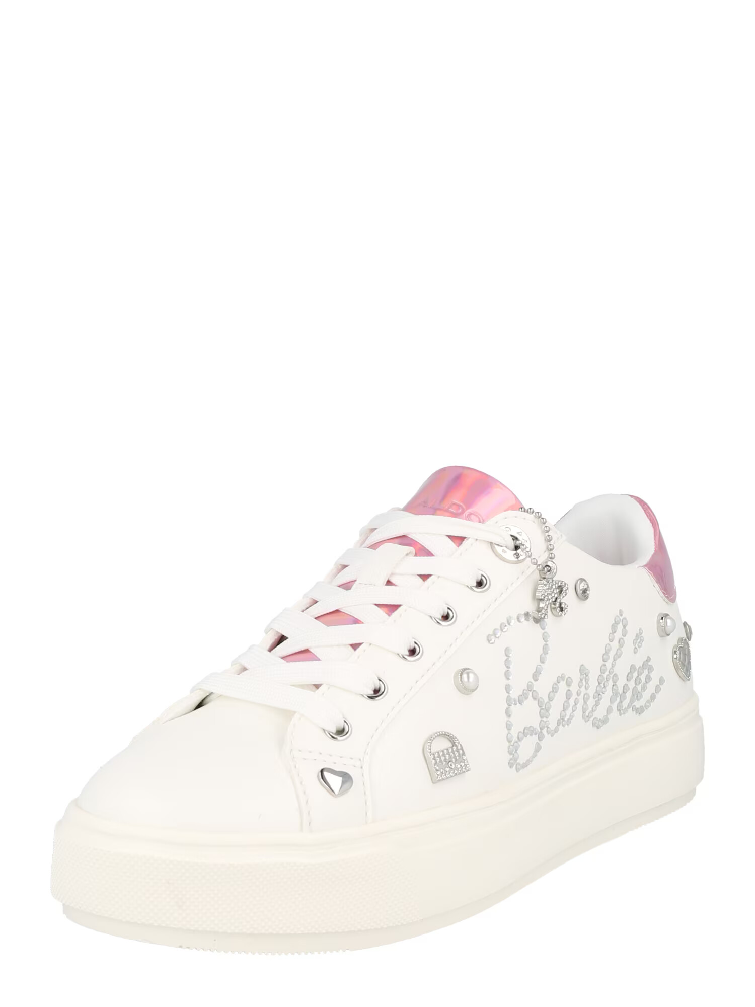 ALDO Sneaker low roz / argintiu / transparent / alb - Pled.ro