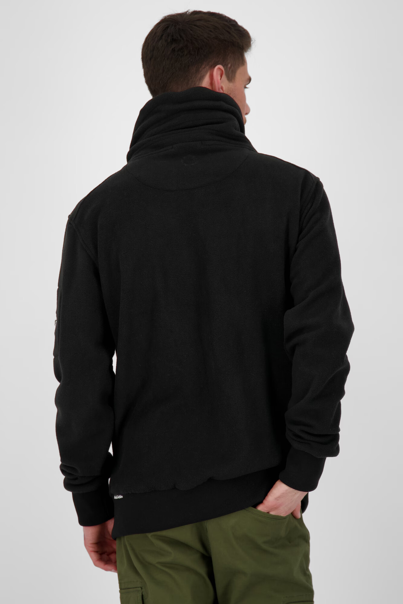 Alife and Kickin Jachetă fleece 'EliasAK' negru - Pled.ro