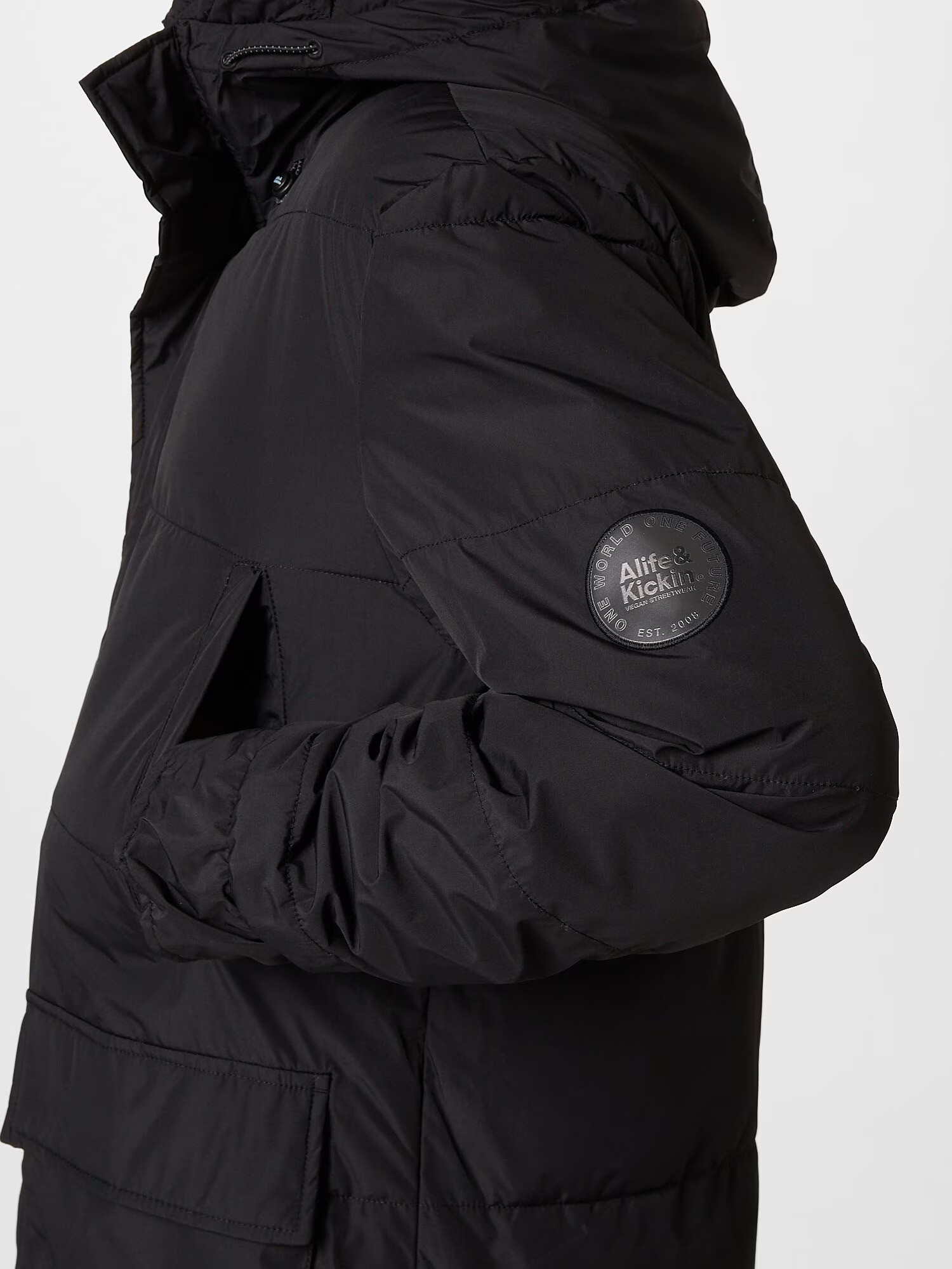 Alife and Kickin Parka de iarnă 'BlakeAK' negru - Pled.ro