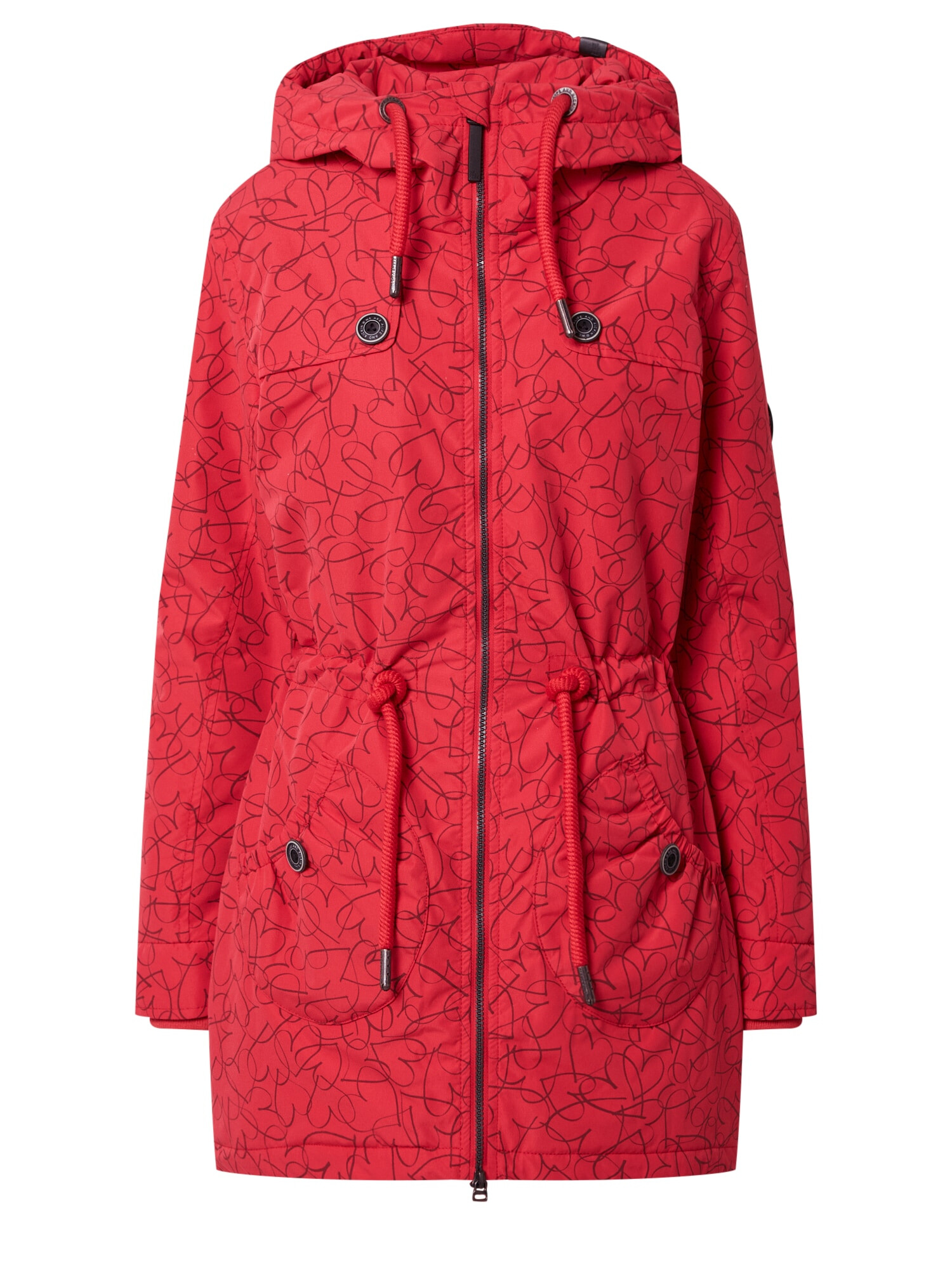 Alife and Kickin Parka de primăvară-toamnă 'CharlotteAK' fucsia - Pled.ro