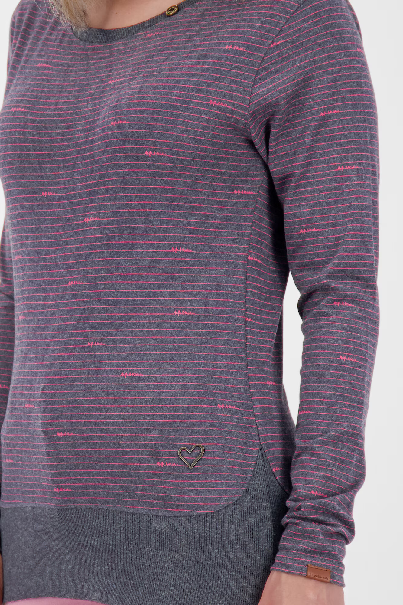 Alife and Kickin Tricou 'ConnyAK Z' albastru marin / magenta - Pled.ro