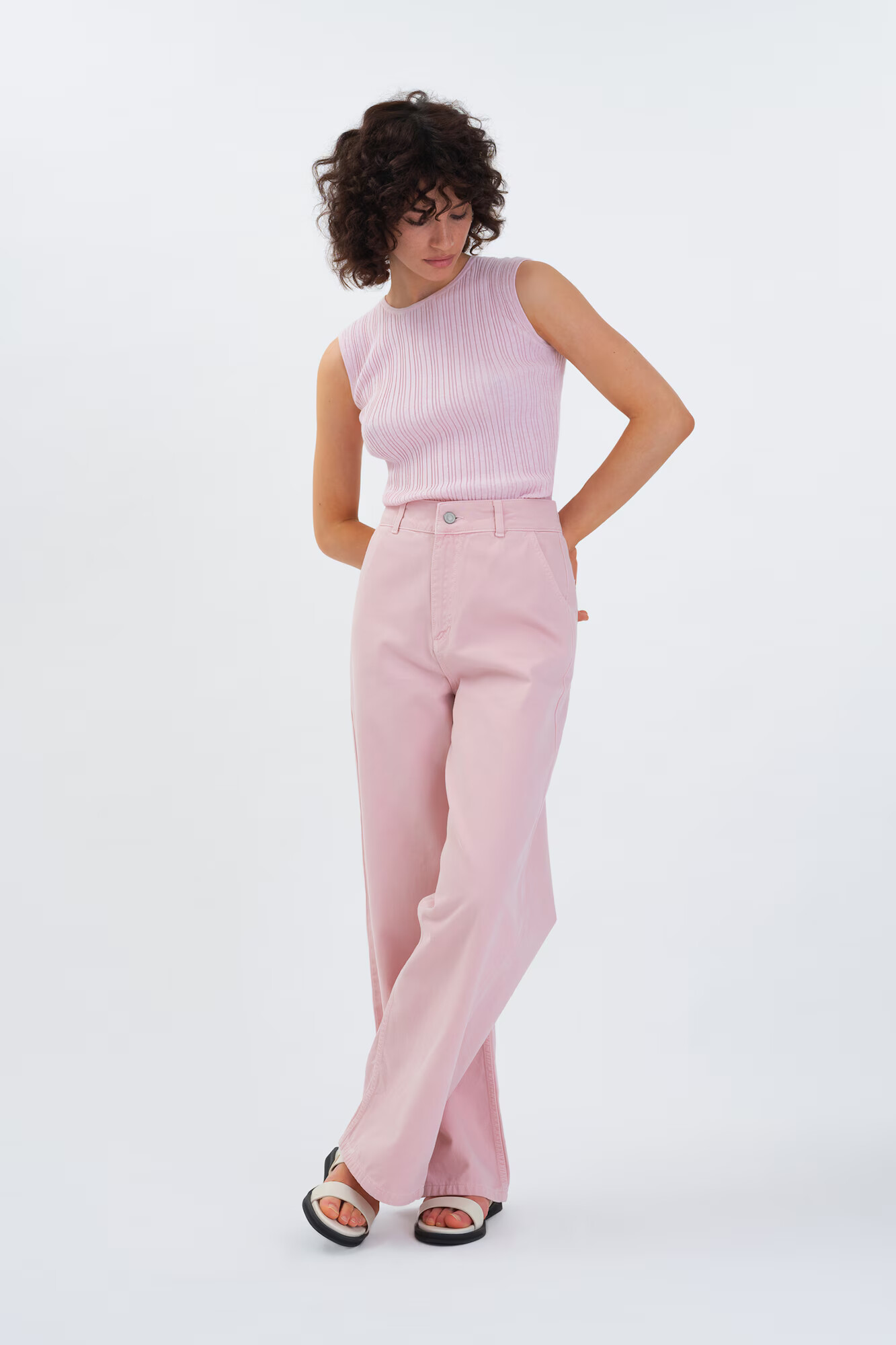 Aligne Jeans rosé - Pled.ro