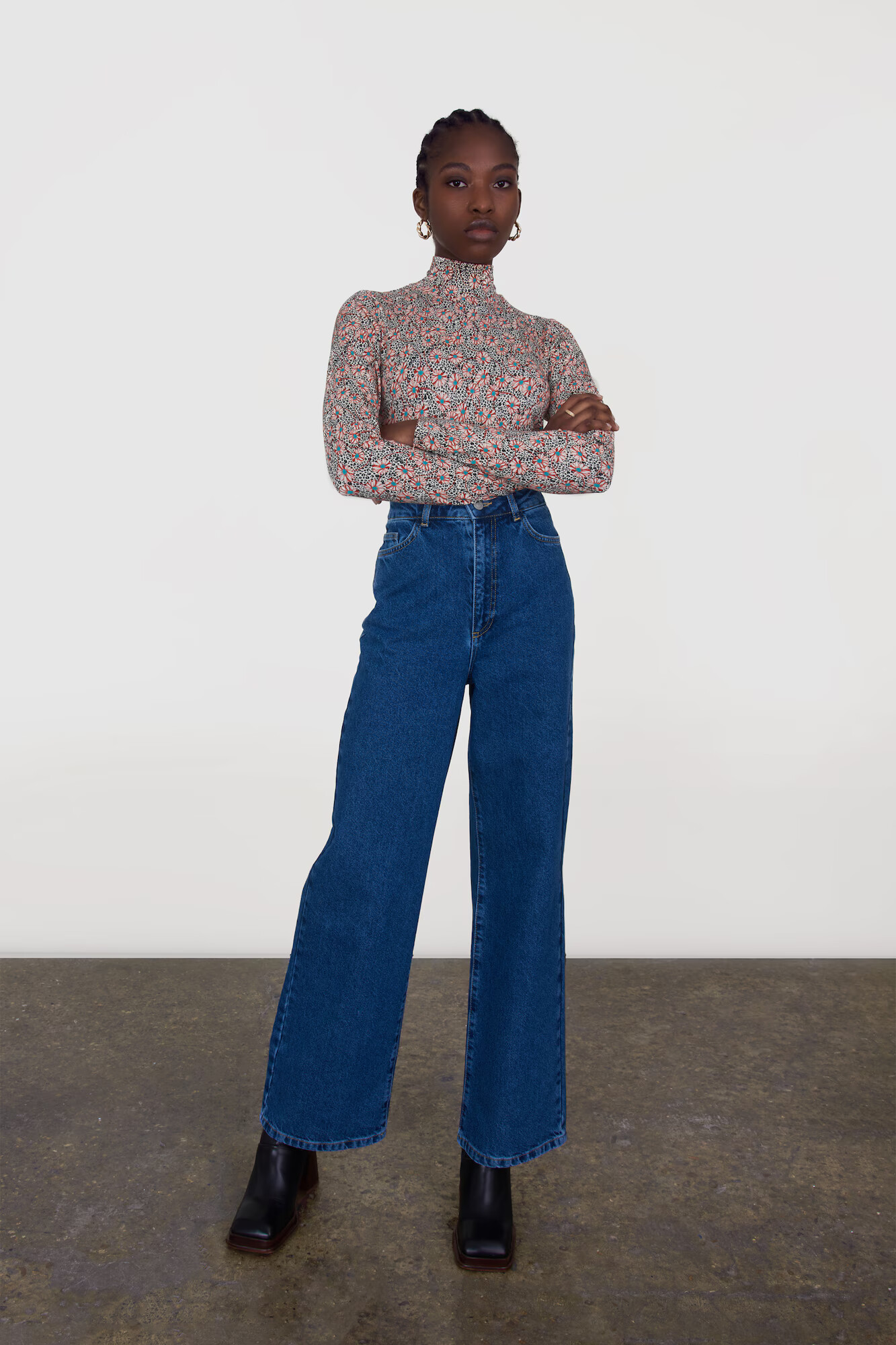 Aligne Jeans 'Freda' albastru denim - Pled.ro