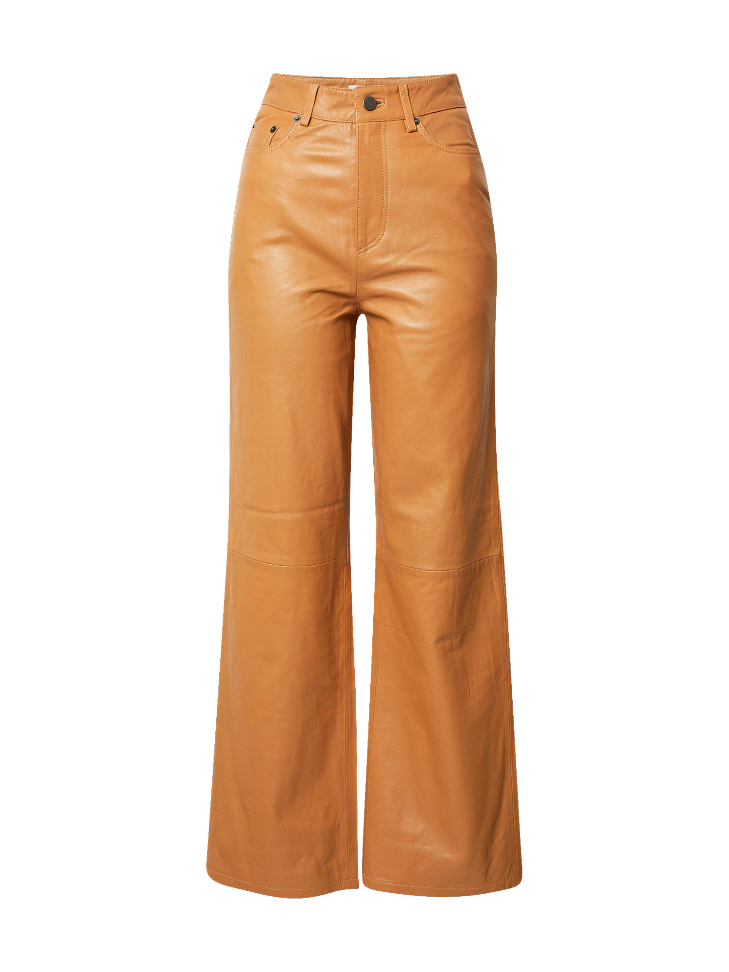 Aligne Pantaloni maro caramel - Pled.ro