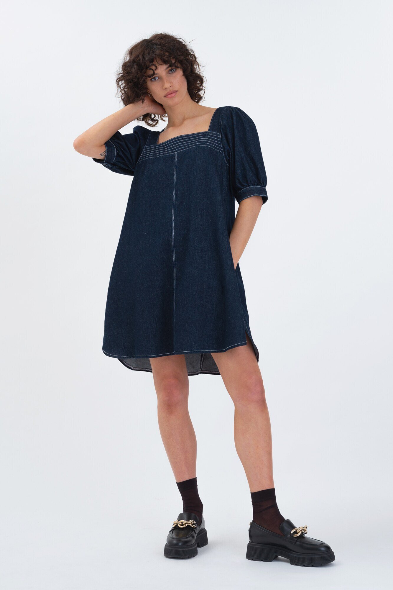 Aligne Rochie 'Francoise' indigo - Pled.ro