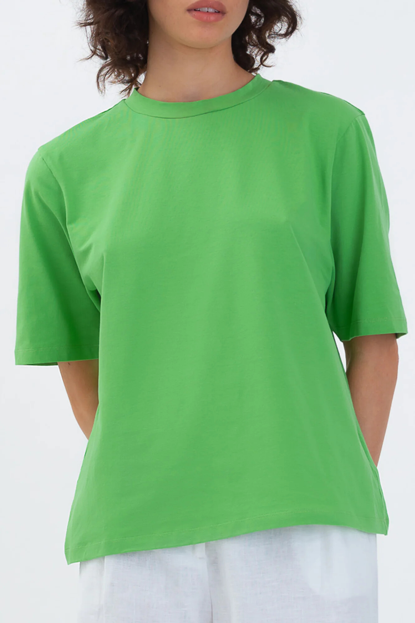 Aligne Tricou 'Fino' verde măr - Pled.ro