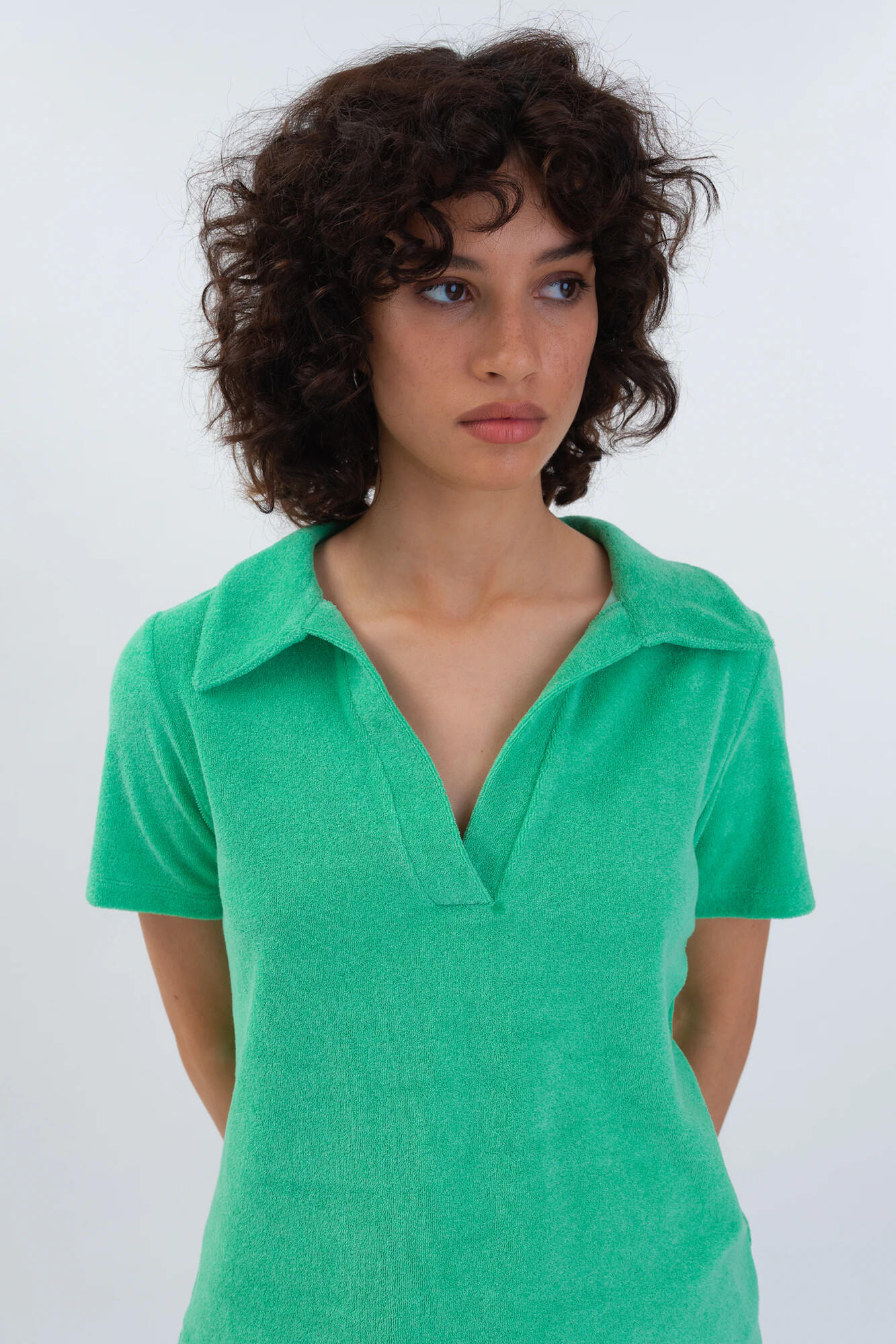 Aligne Tricou 'Fiora' verde limetă - Pled.ro