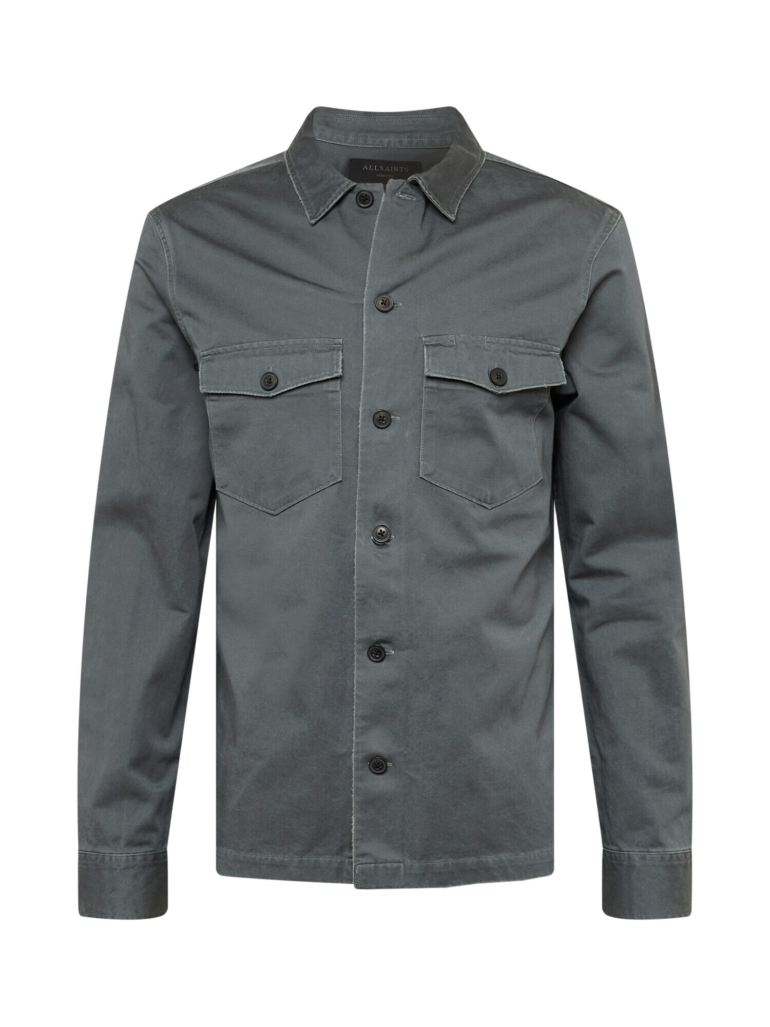 AllSaints Cămașă 'Firebase' verde - Pled.ro