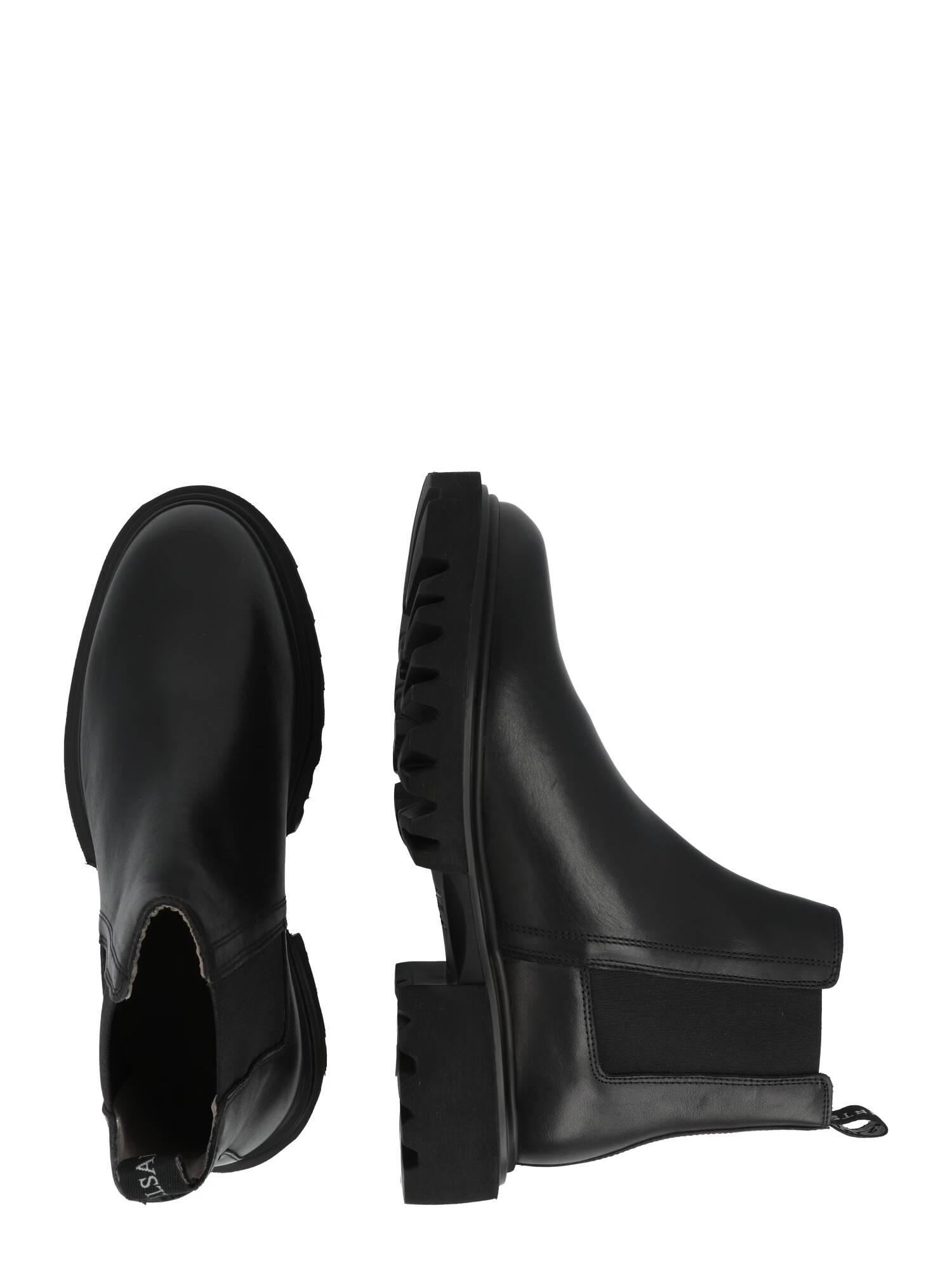 AllSaints Ghete chelsea 'VINCE' negru - Pled.ro