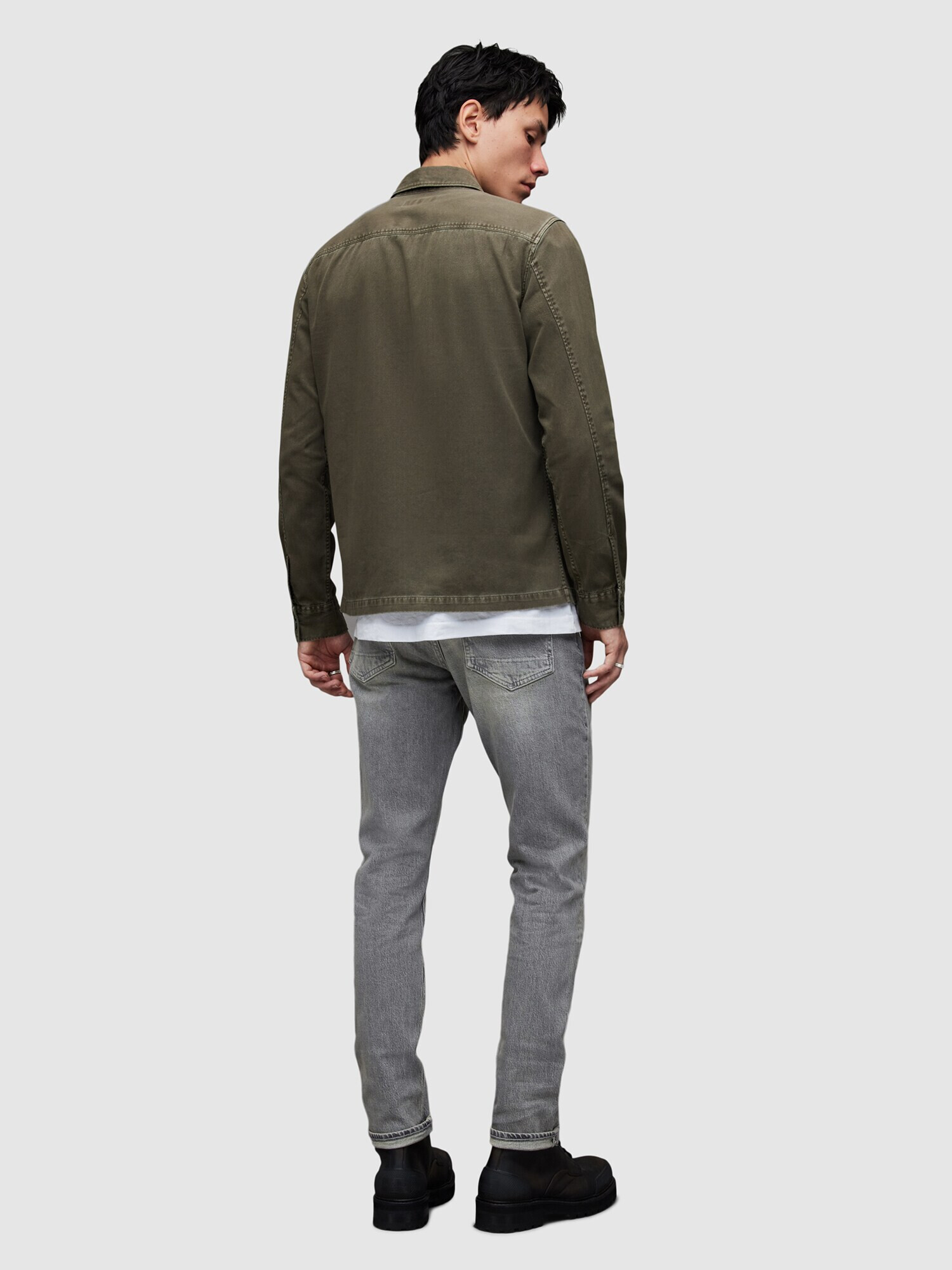 AllSaints Jeans 'REX' gri - Pled.ro