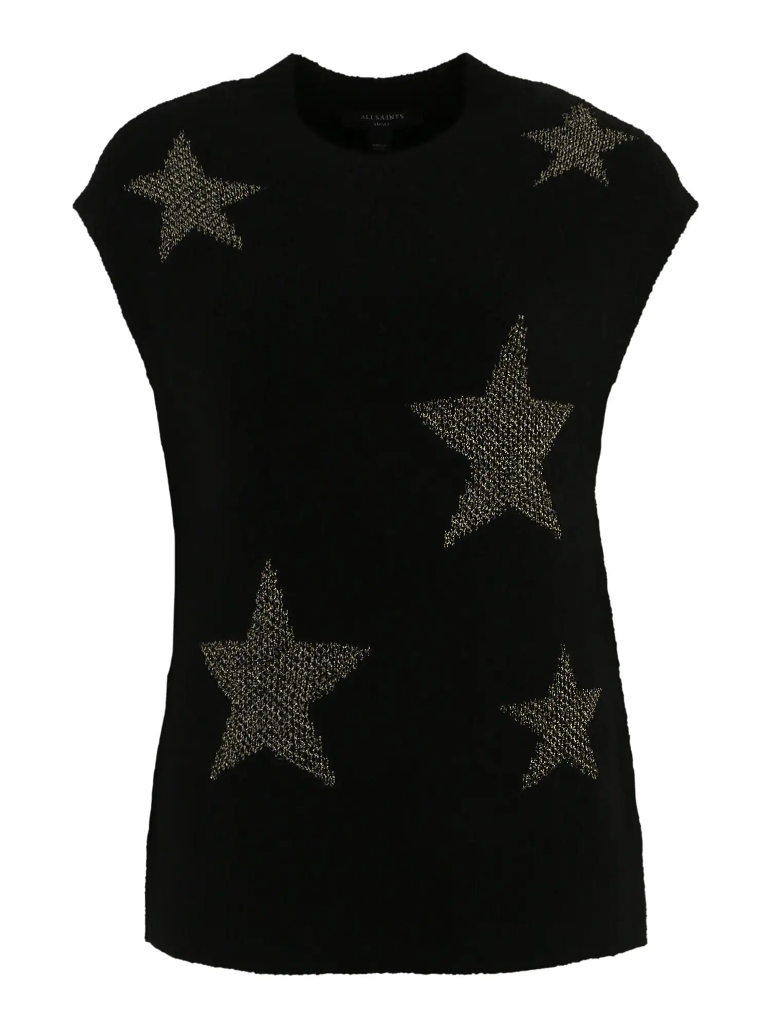 AllSaints Pulover 'STAR' auriu / negru - Pled.ro