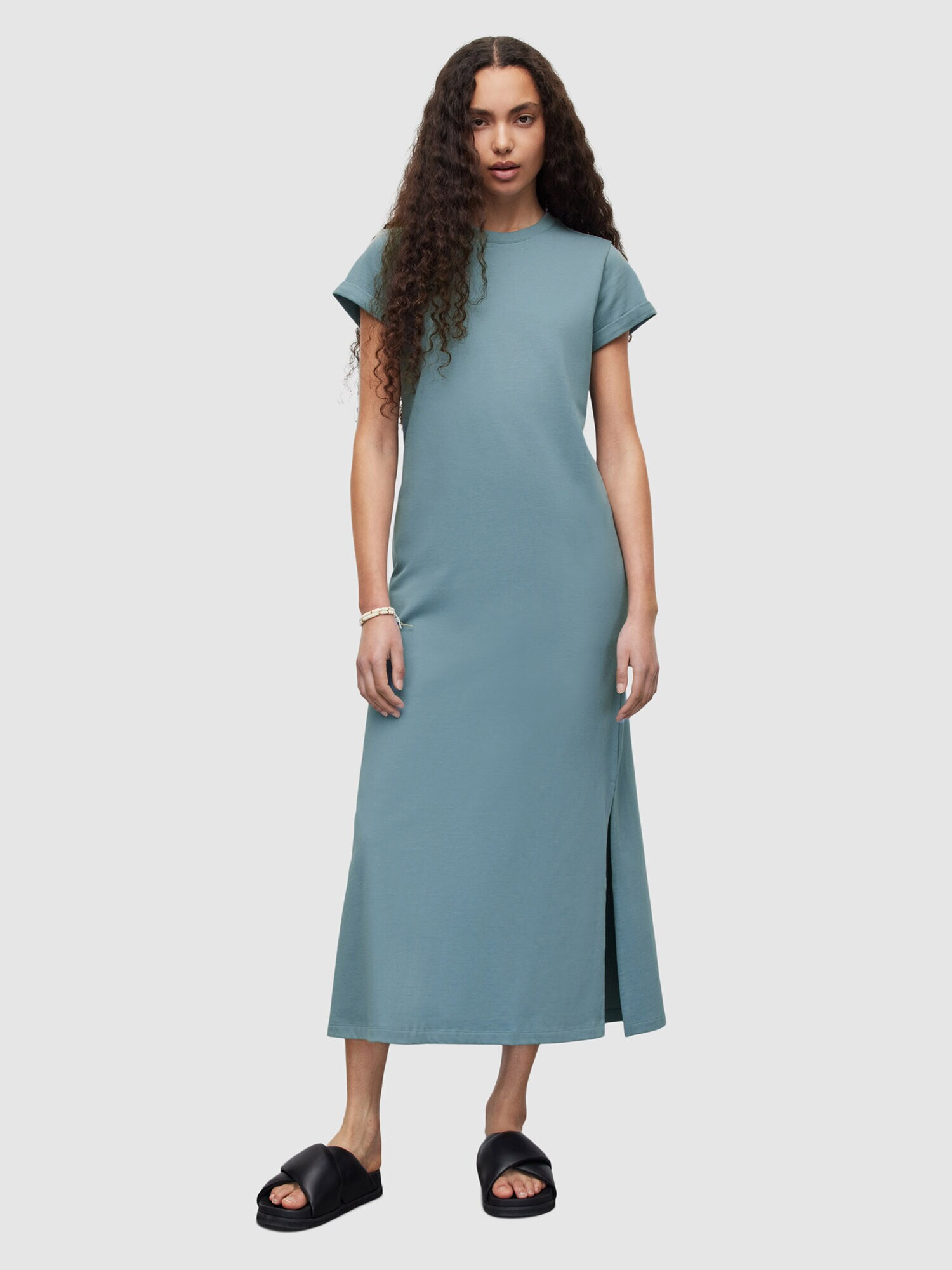 AllSaints Rochie 'ANNA' albastru fumuriu - Pled.ro