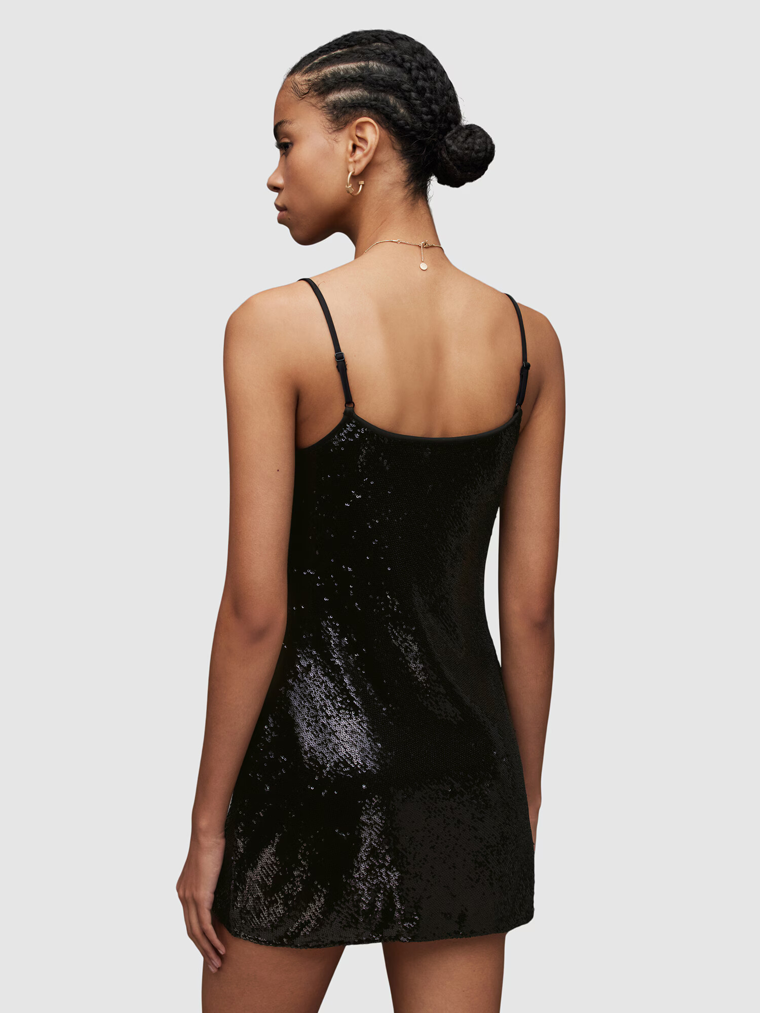 AllSaints Rochie de cocktail negru - Pled.ro