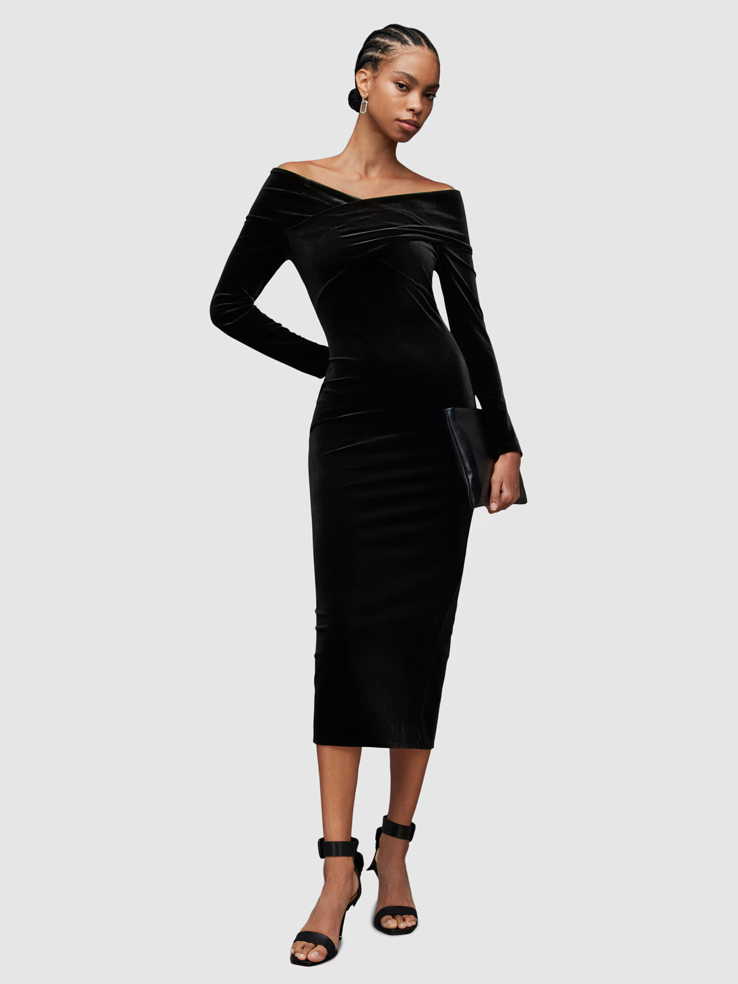 AllSaints Rochie 'DELTA' negru - Pled.ro