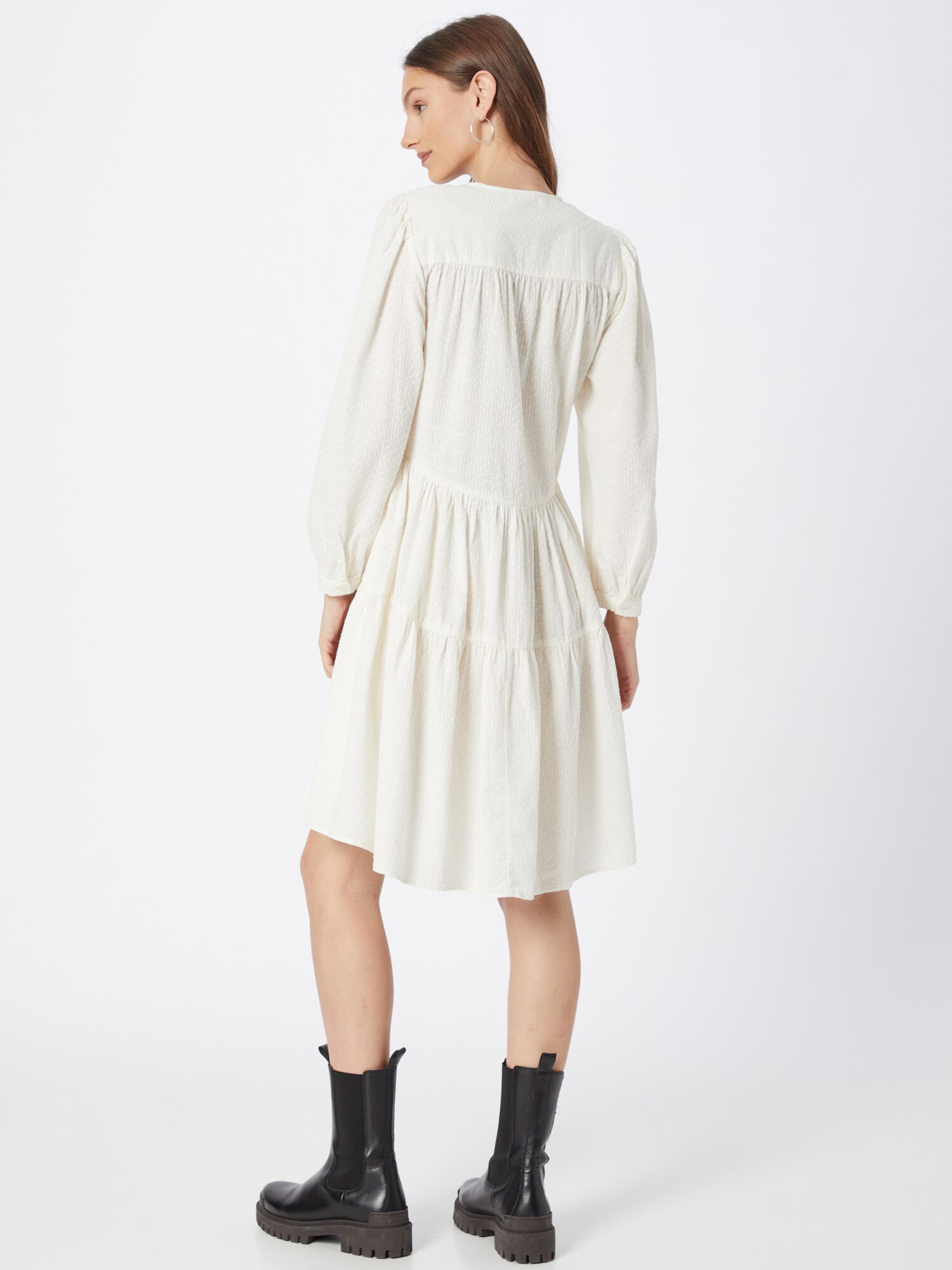 AllSaints Rochie 'Lea' alb murdar - Pled.ro