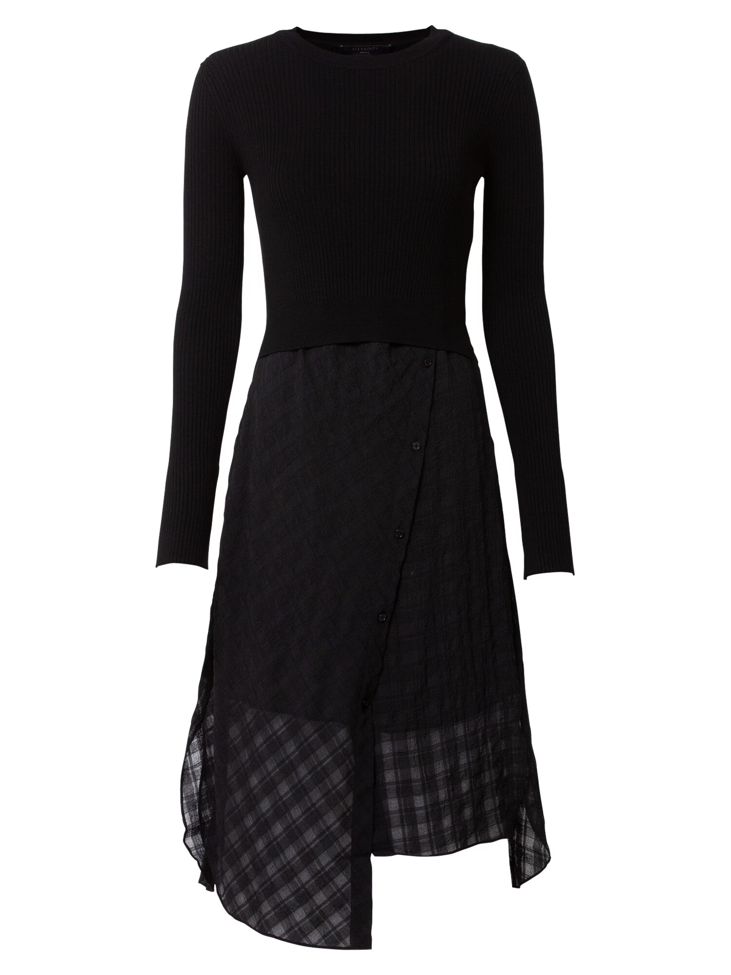 AllSaints Rochie tip bluză 'AGNES' negru - Pled.ro