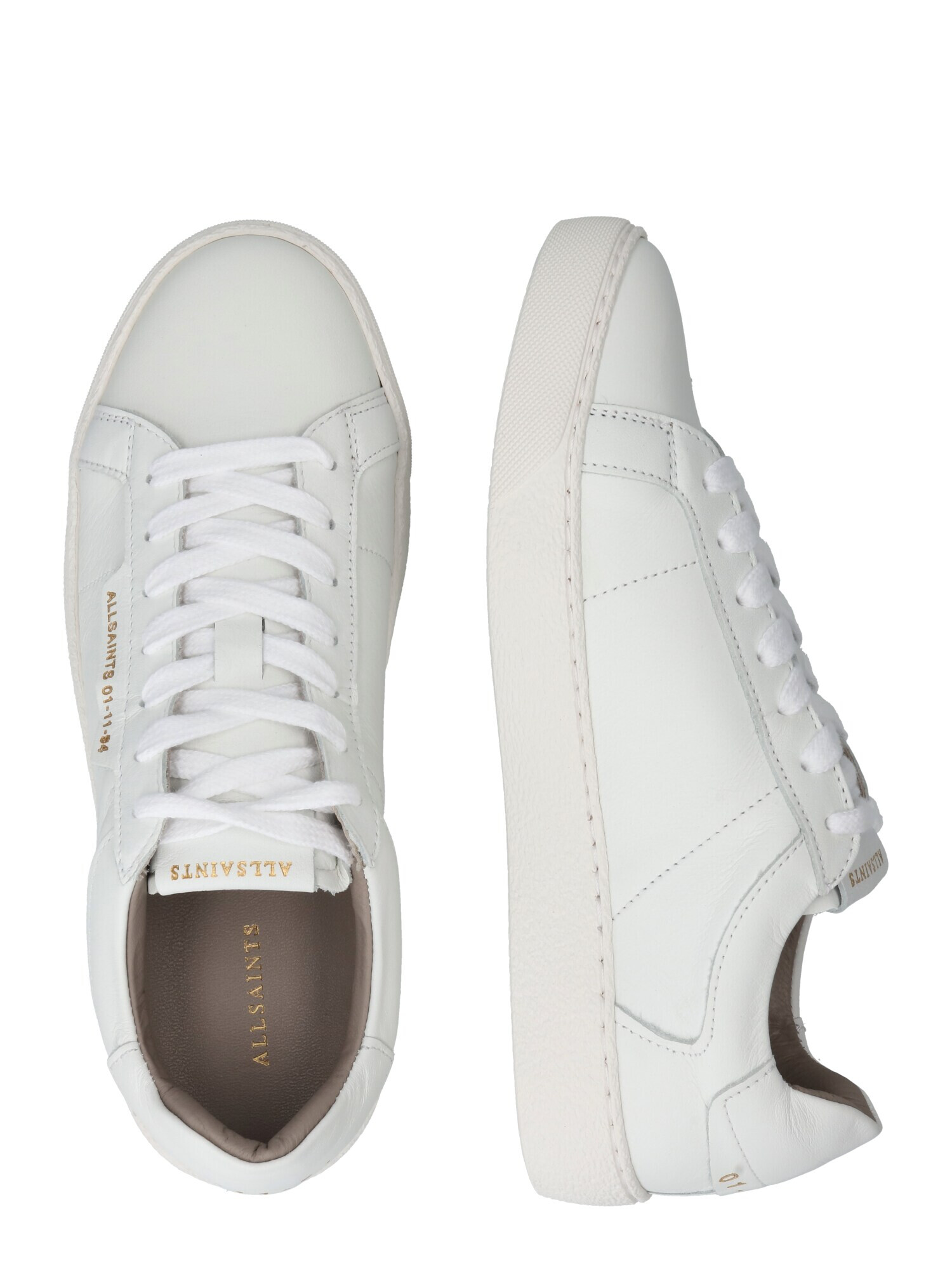 AllSaints Sneaker low 'SHEER' alb murdar - Pled.ro