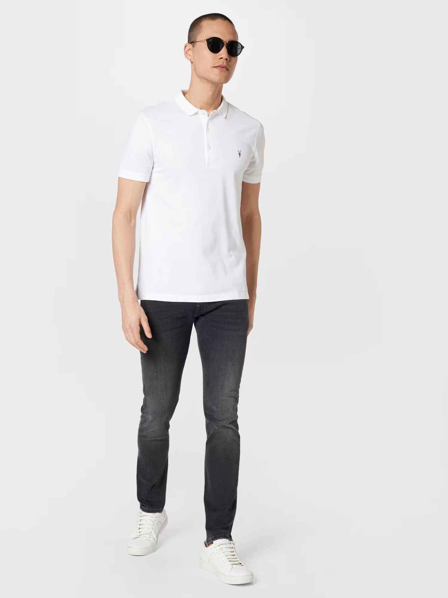 AllSaints Tricou alb - Pled.ro