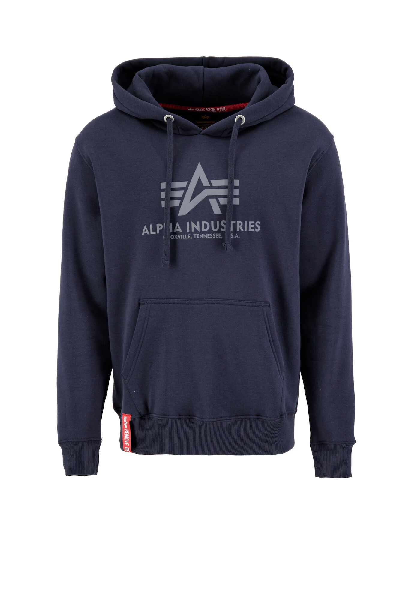 ALPHA INDUSTRIES Bluză de molton albastru marin / gri - Pled.ro