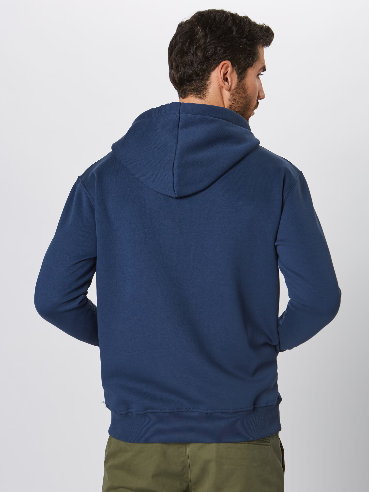 ALPHA INDUSTRIES Bluză de molton bleumarin / galben șofran - Pled.ro