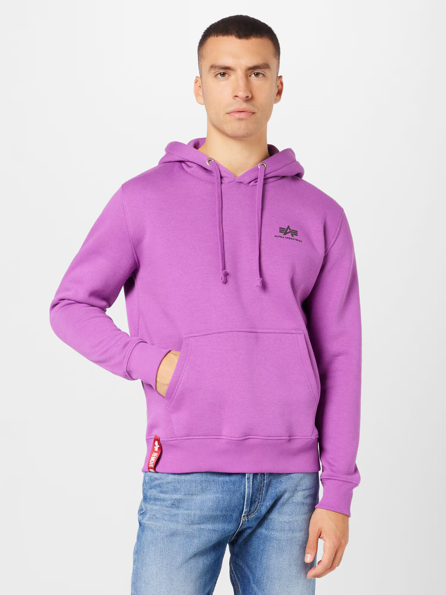 ALPHA INDUSTRIES Bluză de molton lila - Pled.ro