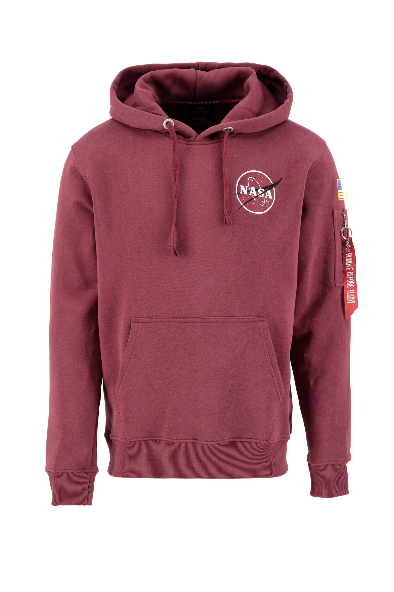 ALPHA INDUSTRIES Bluză de molton mai multe culori / roșu burgundy - Pled.ro