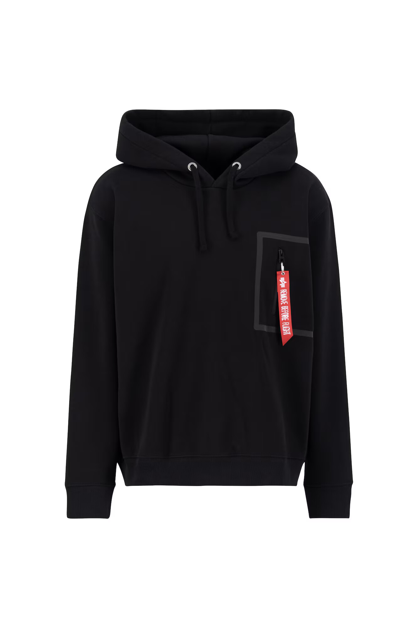 ALPHA INDUSTRIES Bluză de molton roșu / negru - Pled.ro