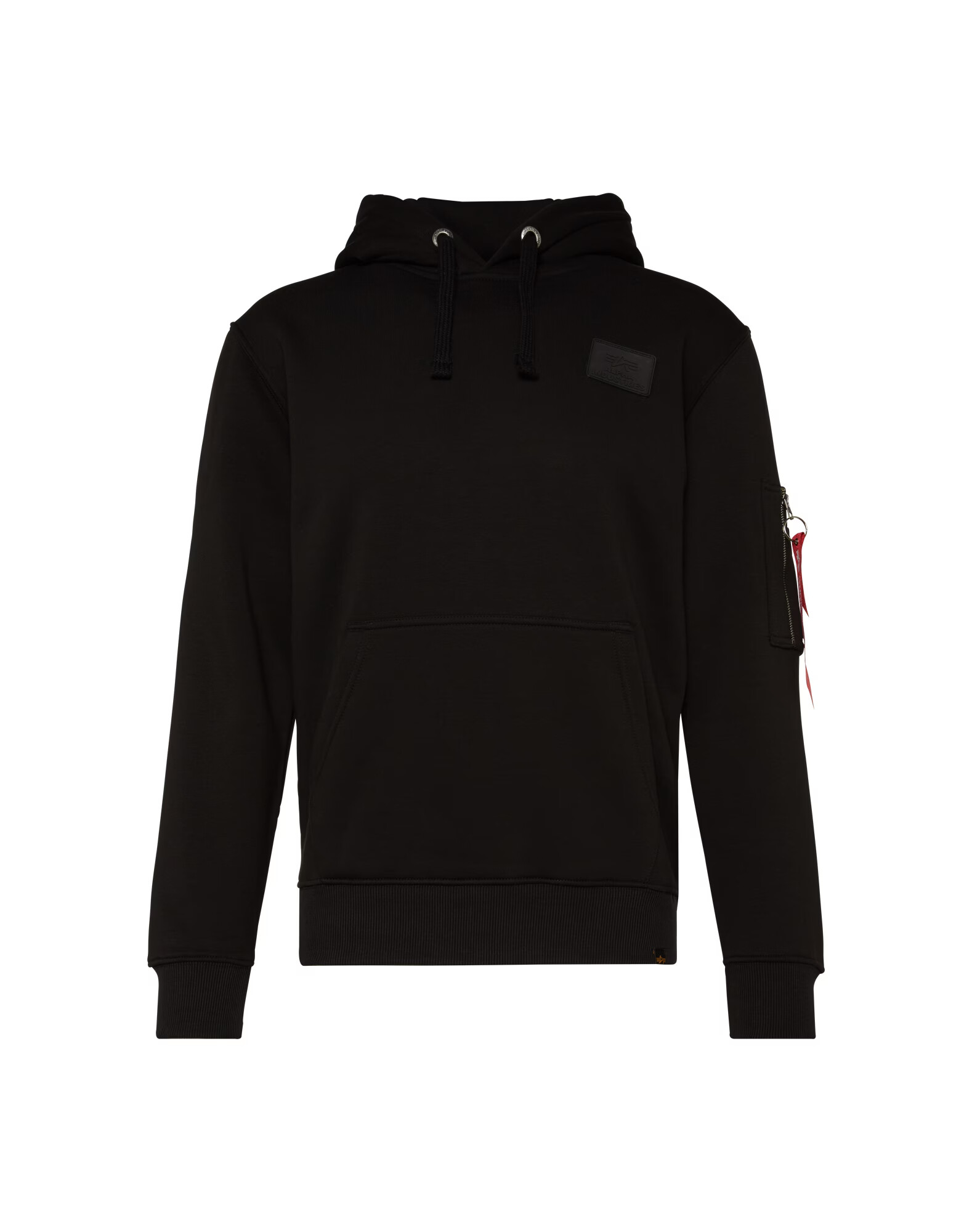 ALPHA INDUSTRIES Bluză de molton roșu / negru / alb - Pled.ro