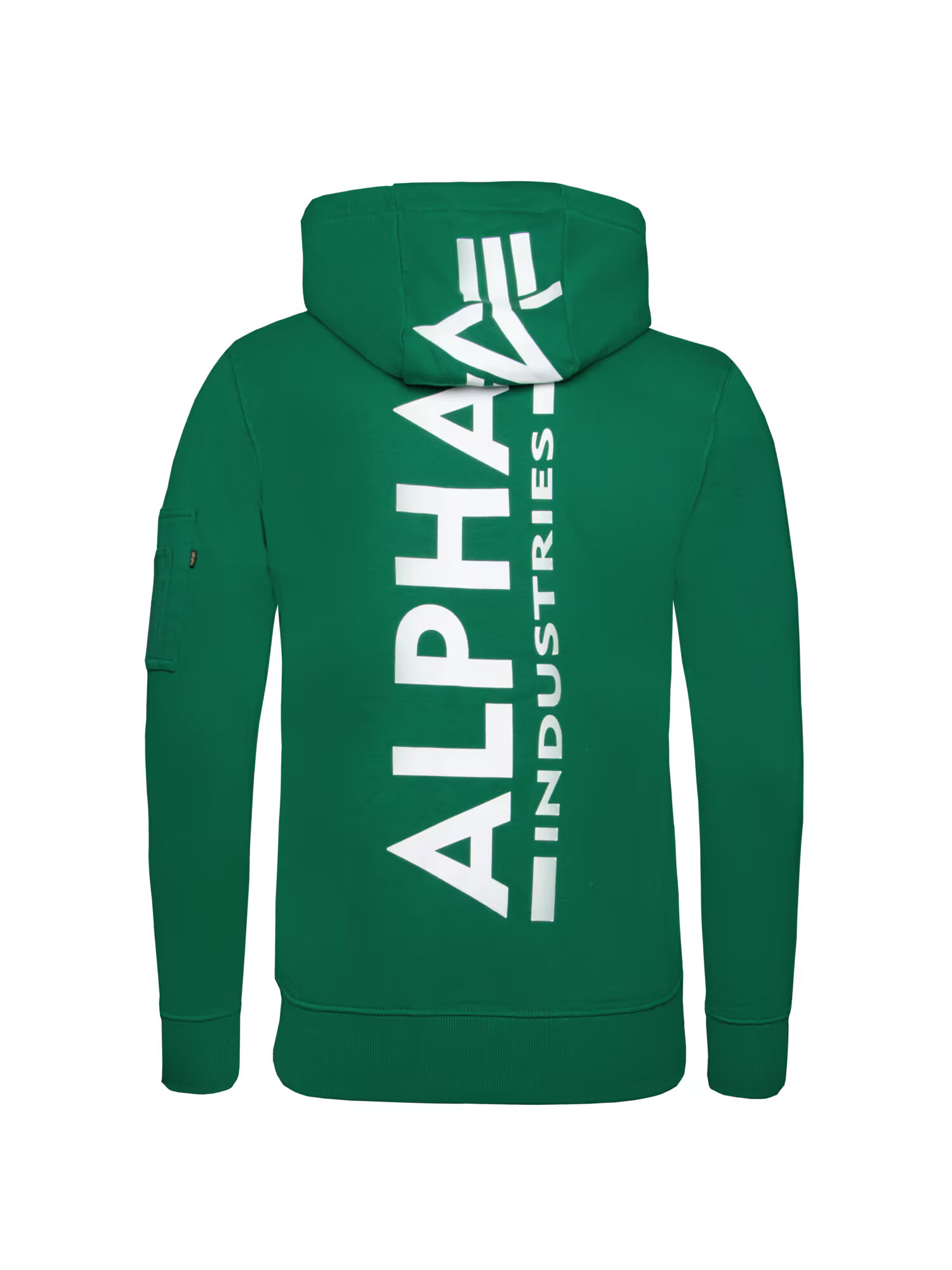 ALPHA INDUSTRIES Pulover verde / roșu bordeaux / alb - Pled.ro