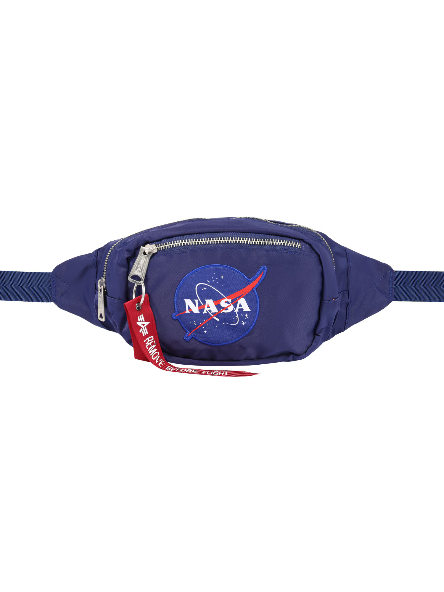 ALPHA INDUSTRIES Borsetă 'Nasa' albastru / roșu / alb - Pled.ro