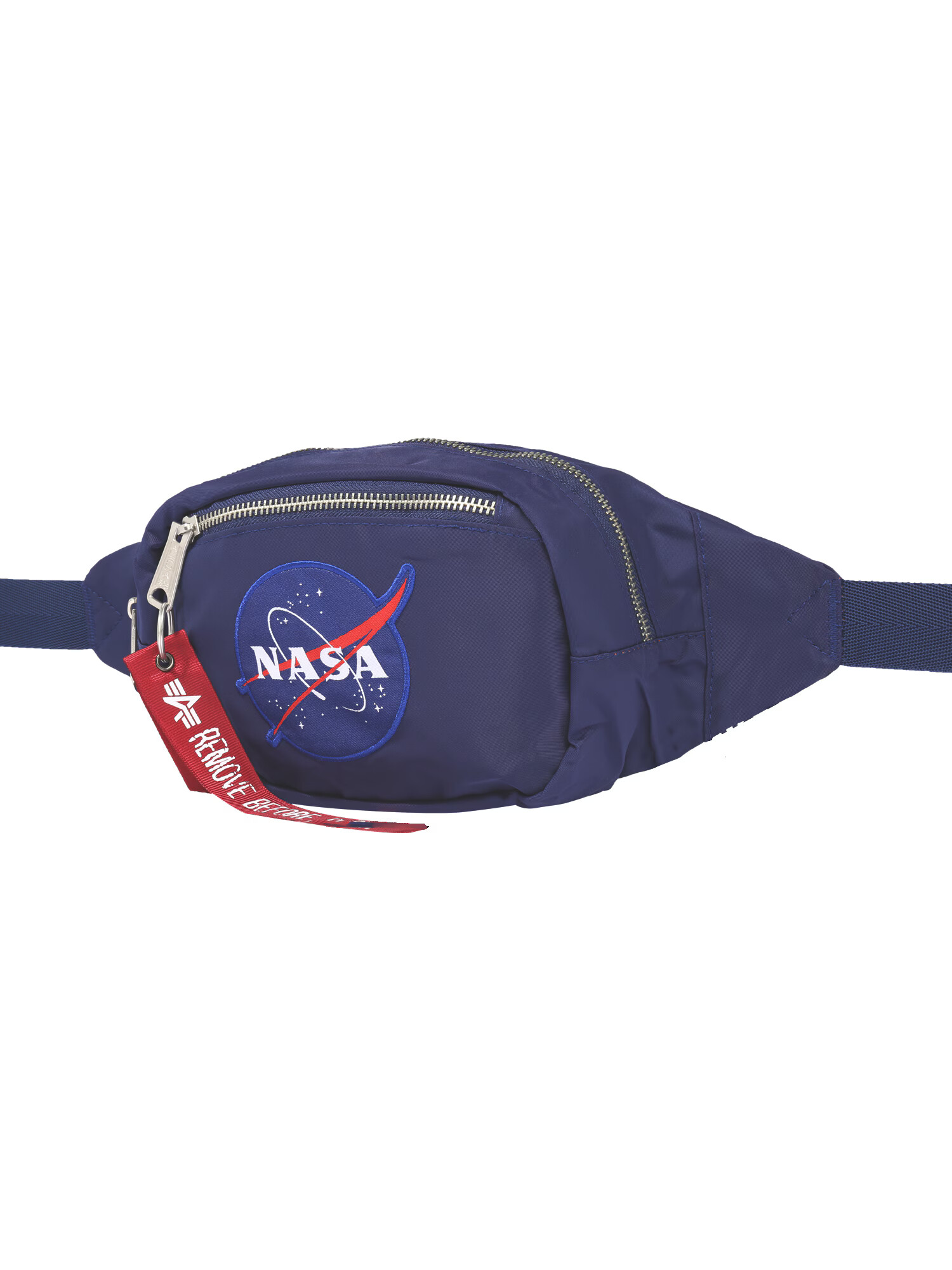 ALPHA INDUSTRIES Borsetă 'Nasa' albastru / roșu / alb - Pled.ro