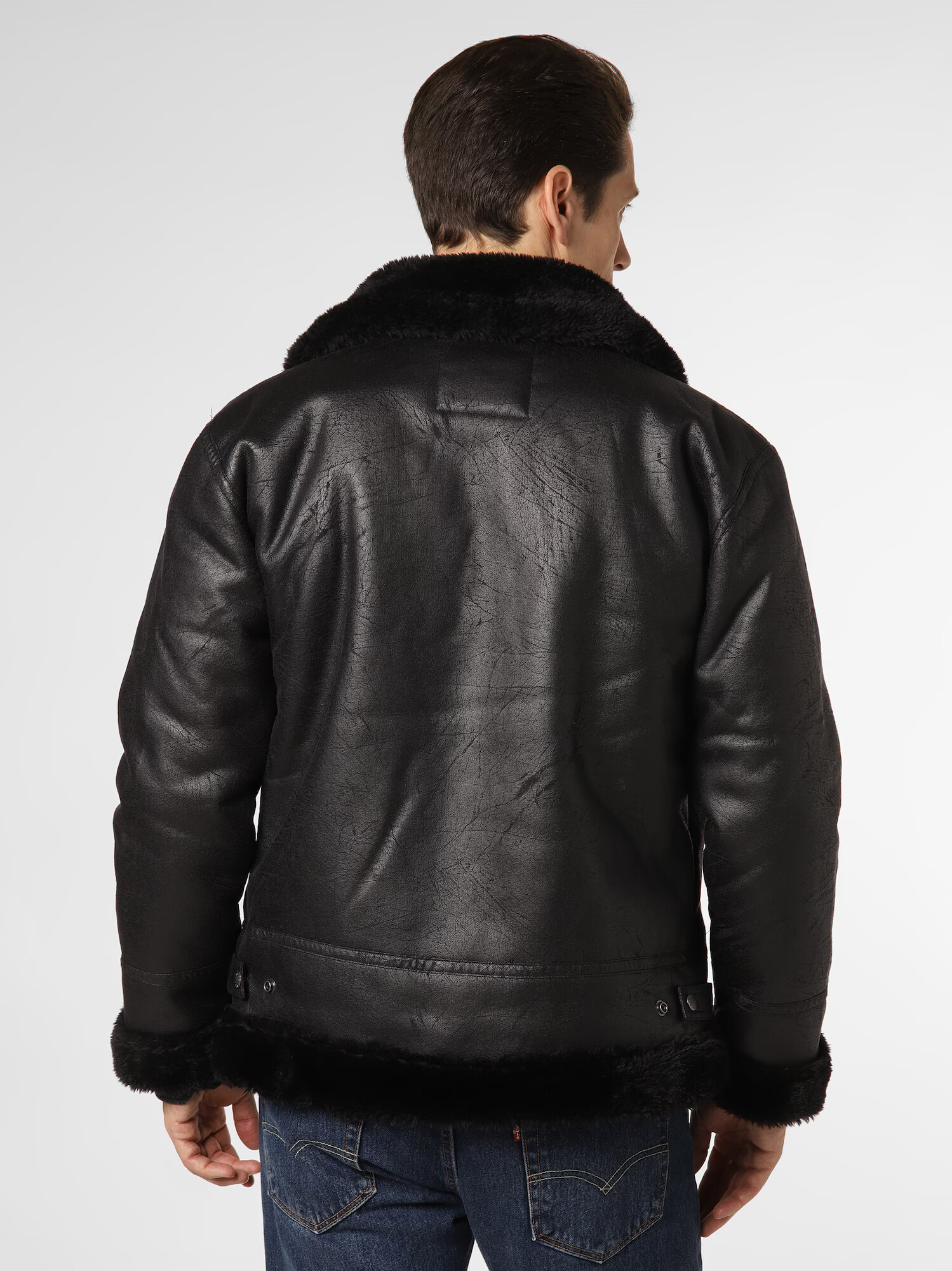 ALPHA INDUSTRIES Geacă de iarnă 'B3 FL' negru - Pled.ro