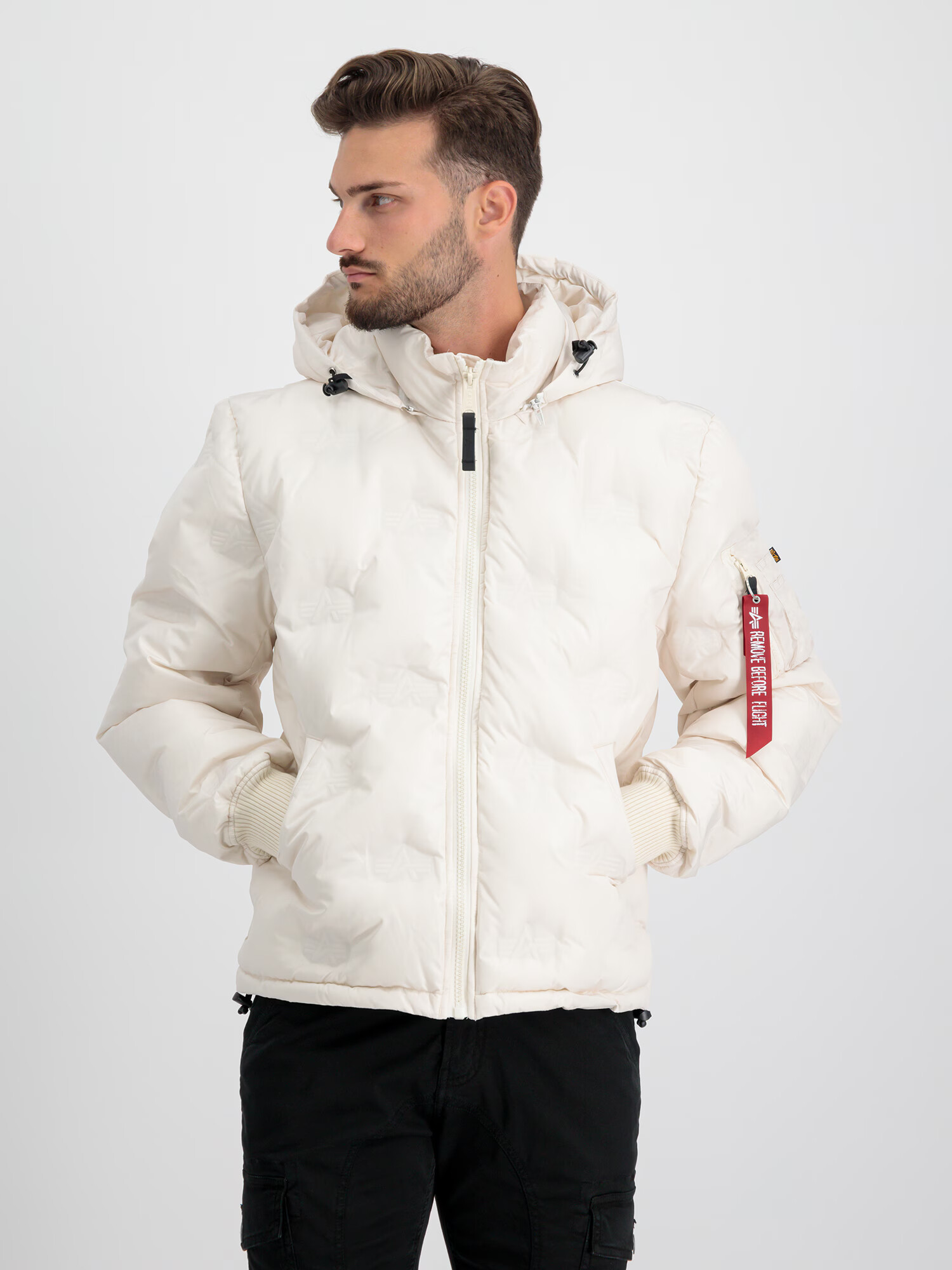 ALPHA INDUSTRIES Geacă de primăvară-toamnă ecru - Pled.ro