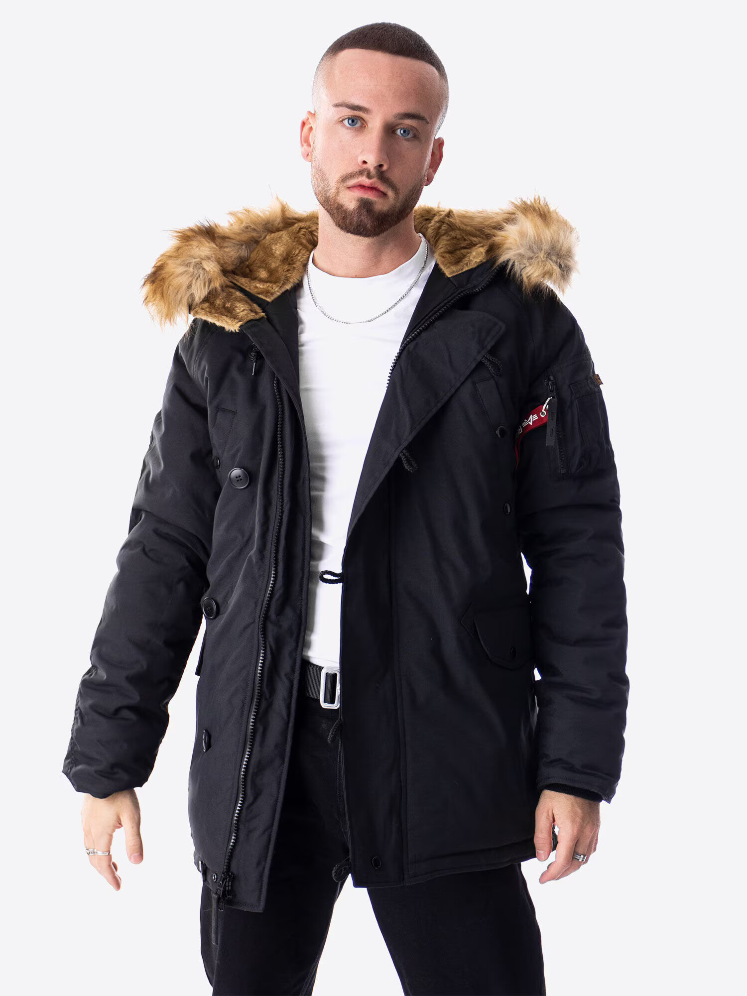 ALPHA INDUSTRIES Geacă de iarnă 'Explorer' negru - Pled.ro