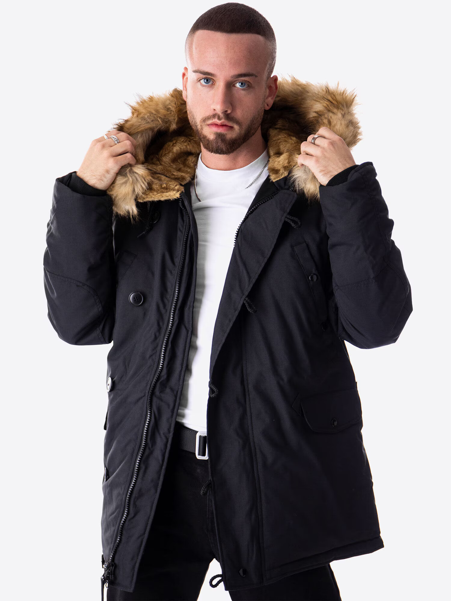 ALPHA INDUSTRIES Geacă de iarnă 'Explorer' negru - Pled.ro