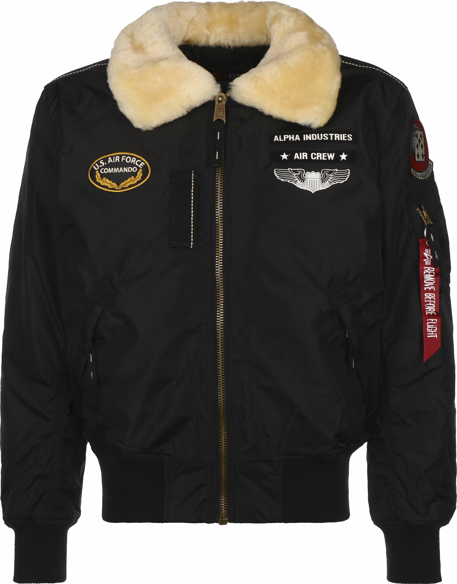 ALPHA INDUSTRIES Geacă de iarnă ' Injector III Air Force ' negru - Pled.ro