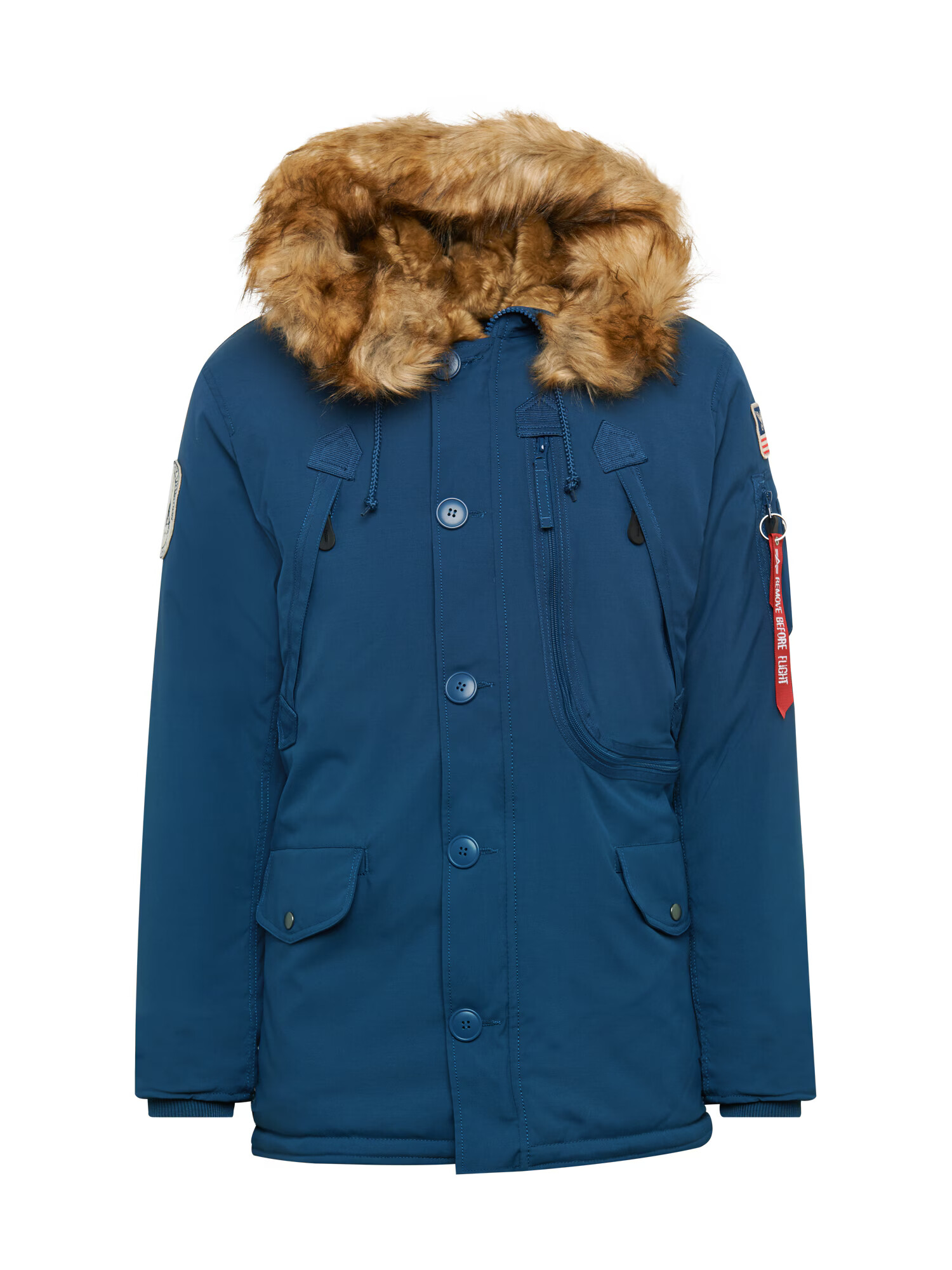 ALPHA INDUSTRIES Parka de iarnă 'Polar' albastru închis - Pled.ro