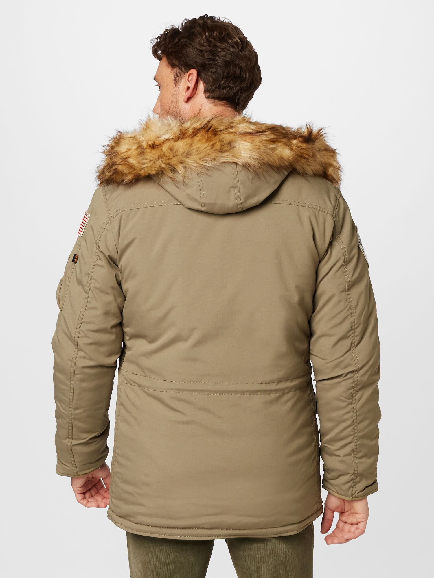 ALPHA INDUSTRIES Geacă de iarnă 'Polar' maro coniac / oliv - Pled.ro