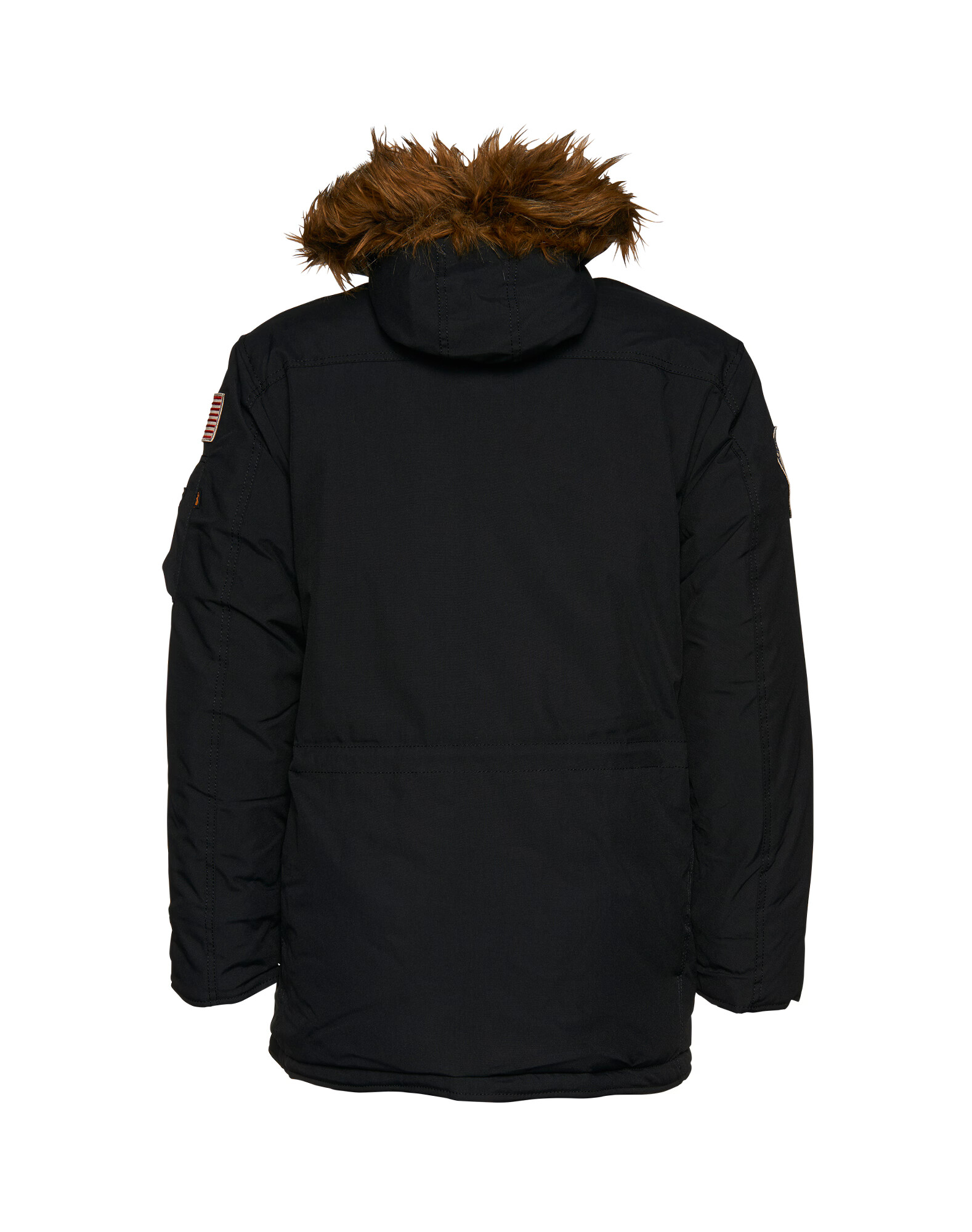 ALPHA INDUSTRIES Parka de iarnă 'Polar' roșu / negru / alb - Pled.ro