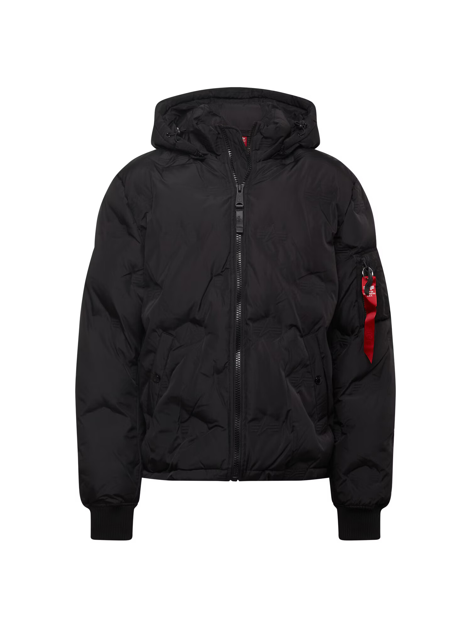 ALPHA INDUSTRIES Geacă de primăvară-toamnă portocaliu / roșu / negru / alb - Pled.ro