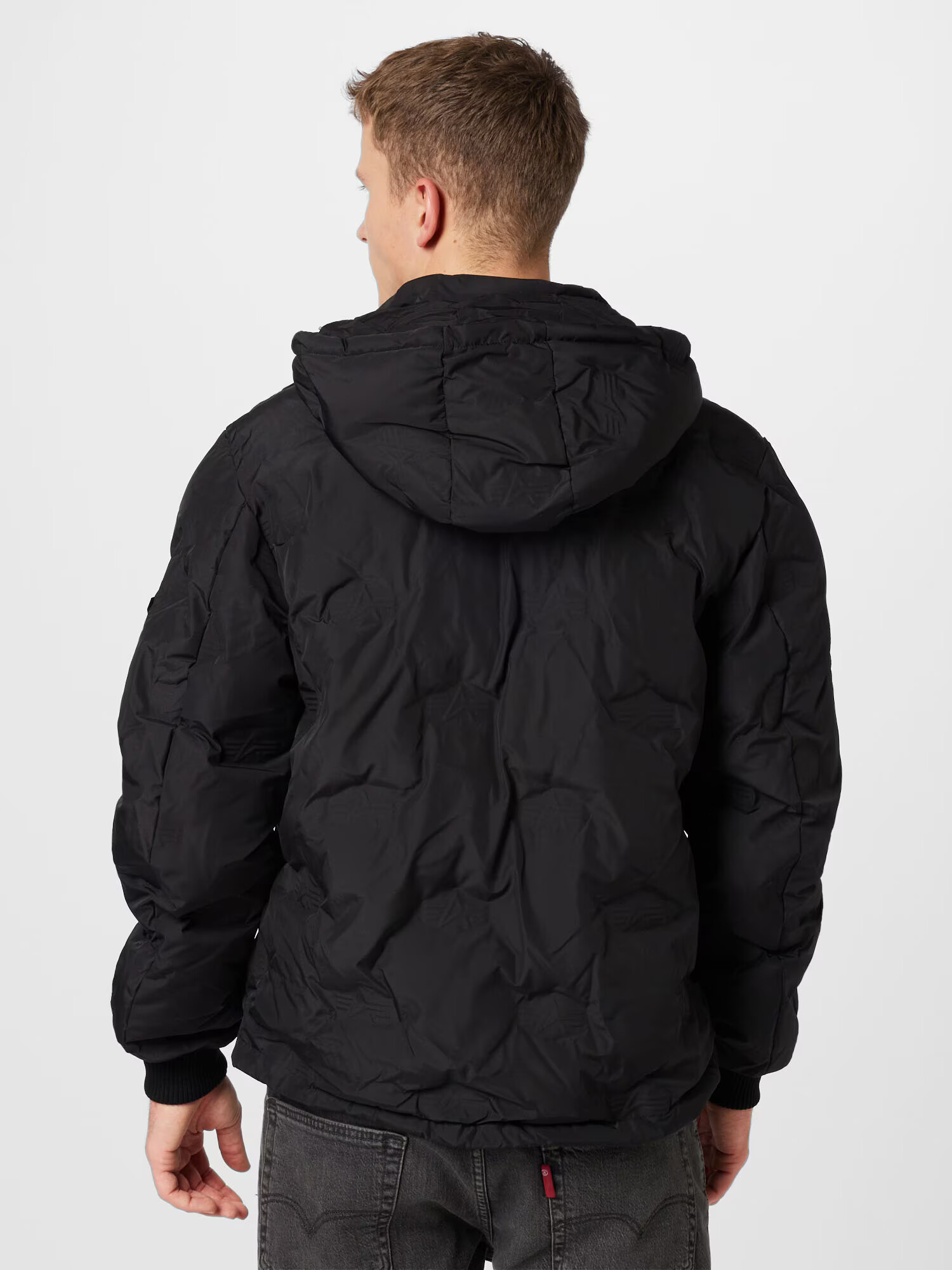 ALPHA INDUSTRIES Geacă de primăvară-toamnă portocaliu / roșu / negru / alb - Pled.ro