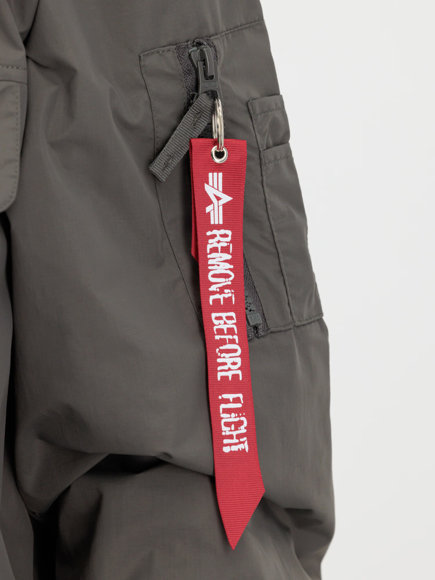 ALPHA INDUSTRIES Geacă de primăvară-toamnă gri - Pled.ro