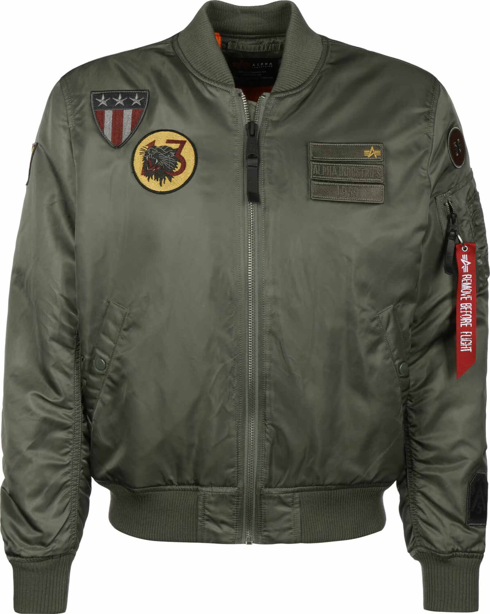 ALPHA INDUSTRIES Geacă de primăvară-toamnă ' MA-1 Air Force ' mai multe culori / portocaliu - Pled.ro